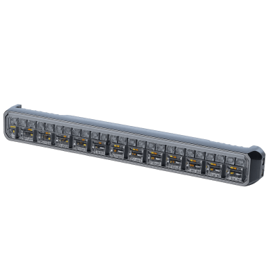 Luz Auxiliar de 45 LEDs Top Rojo, Tricolor Rojo, Azul y Blanco, 11.42", 12 a 24 VCD