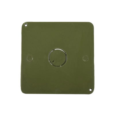  Tapa para Caja Cuadrada de 4 " para instalaciones con tubería PVC Conduit pesado.