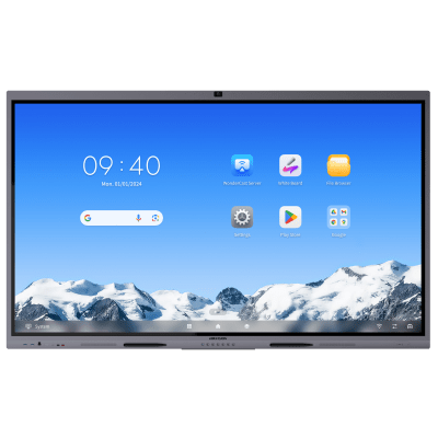 Pantalla Interactiva Touch de 75" / Android 14 / Asistentes IA /  Google Suite Preinstalado con Certificación EDLA / Cámara Web 8 MP / Resolución 4K / Bocinas Integradas / Entradas HDMI y VGA / Incluye 2 Lápices para Escri