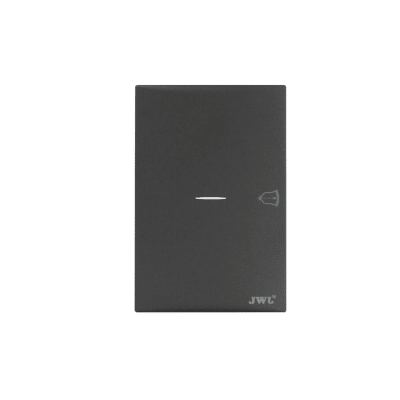 Placa de Policarbonato con Botón de Timbre / 127V~ 60Hz / 10A / Diseño Minimalista — JWJ · SKU JTL-G7713