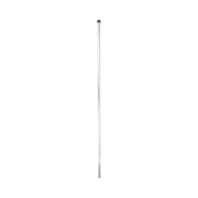 Poste de Esquina  para Cerca Electrificada. Tubo Galva. de 1.4m, cal. 18 de 1" Diam. (Sin pintar). Ideal para 6 Aisladores 