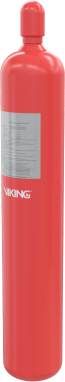 Cilindro de Agente Extintor de Gas Inerte Oxeo | Nitrógeno 80L  2901 PSI | Sistema de Extinción Oxeo