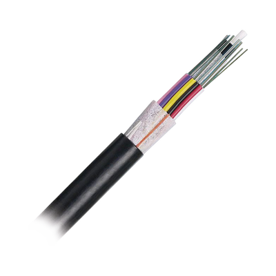 Cable de Fibra Óptica 6 Hilos, OSP (Planta Externa), No Armada (Dieléctrica), MDPE (Polietileno de Media Densidad), Multimodo OM4 50/125 Optimizada, Precio Por Metro