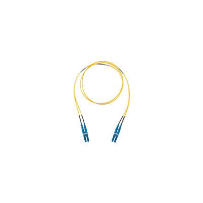 Jumper de Fibra Optica Monomodo 9/125 OS2, LC-LC Duplex, OFNR (Riser), Color Amarillo, 8 Metros (26.25 Pies)