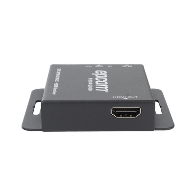 Splitter HDMI 1x4 | Extensor HDMI | 4K@30Hz 40m | 1080p@60Hz 70m | Función PoC |  4:4:4 