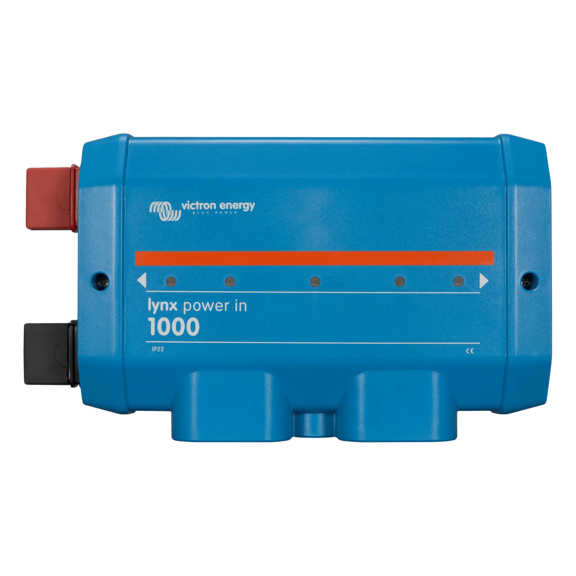 Barra de Distribución Modular DC / 1000 A / 9-60 V CC / Conexiones M8-M10 / Cobre Estañado / -40 °C a +60 °C — VICTRON ENERGY · SKU LYNXPOWERM10