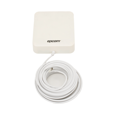 Kit PLUS de Amplificador de Señal Celular 5G / Penta Banda / Soporta 2G, 3G, 4G y 5G / Compatible con TELCEL, AT&T, MOVISTAR y OMV / Cobertura hasta 250 m2 / Incluye Antenas, Jumpers coaxiales y mástil.