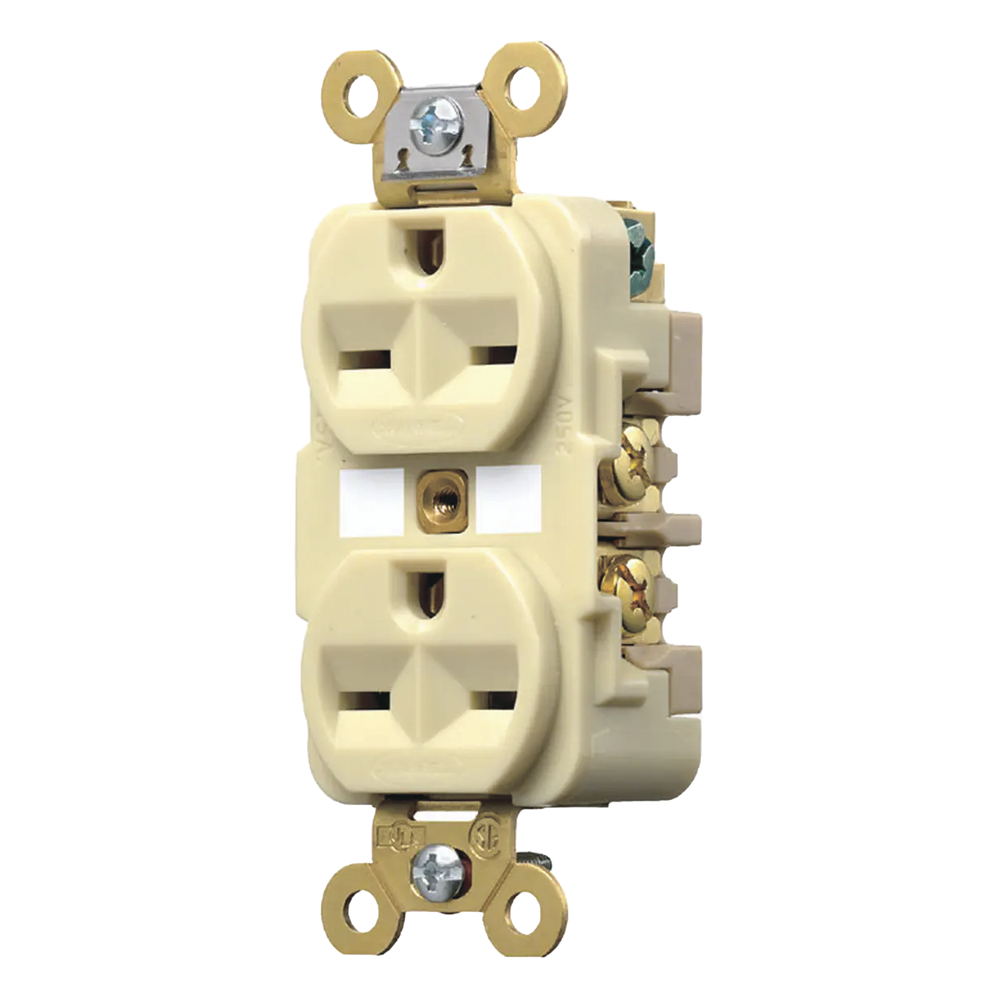 Contacto Dúplex Industrial / 15 A / 250 V / 2 Polos 3 Hilos / NEMA 6-15R / Grado Comercial / Interior Seco — HUBBELL · SKU HUB-HBL-566-2I