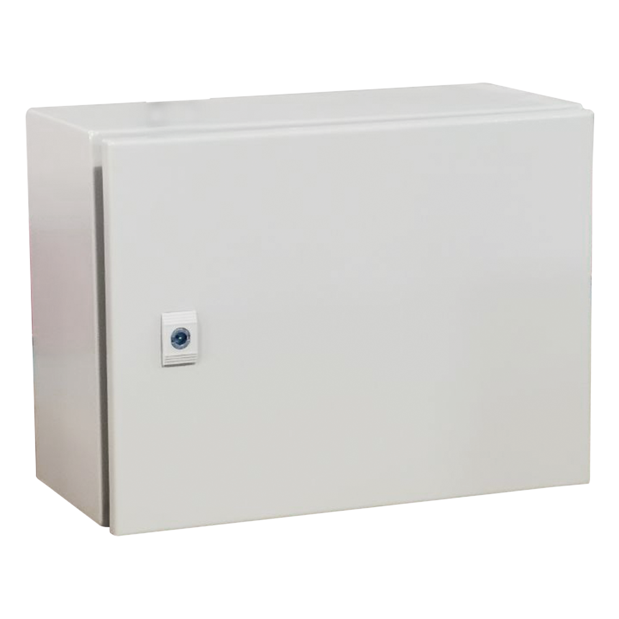 Gabinete de Acero IP66 / IK10 / 500 x 300 x 300 mm / Carga 45 kg / Placa Trasera Metálica / Cerradura con Llave — PRECISION · SKU PST-5030-30A