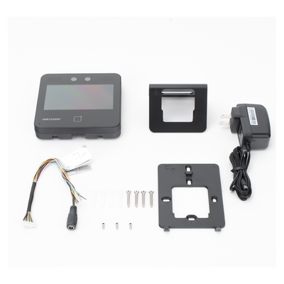 Terminal Min Moe WiFi / Touch de Reconocimiento Facial Ultra Rápido para ASISTENCIA y Control de ACCESO / 1500 Rostros y 3,000 tarjetas /  Lee códigos QR / Videoportero / Detección de Cubrebocas / SIP Estandar / HIK-IA