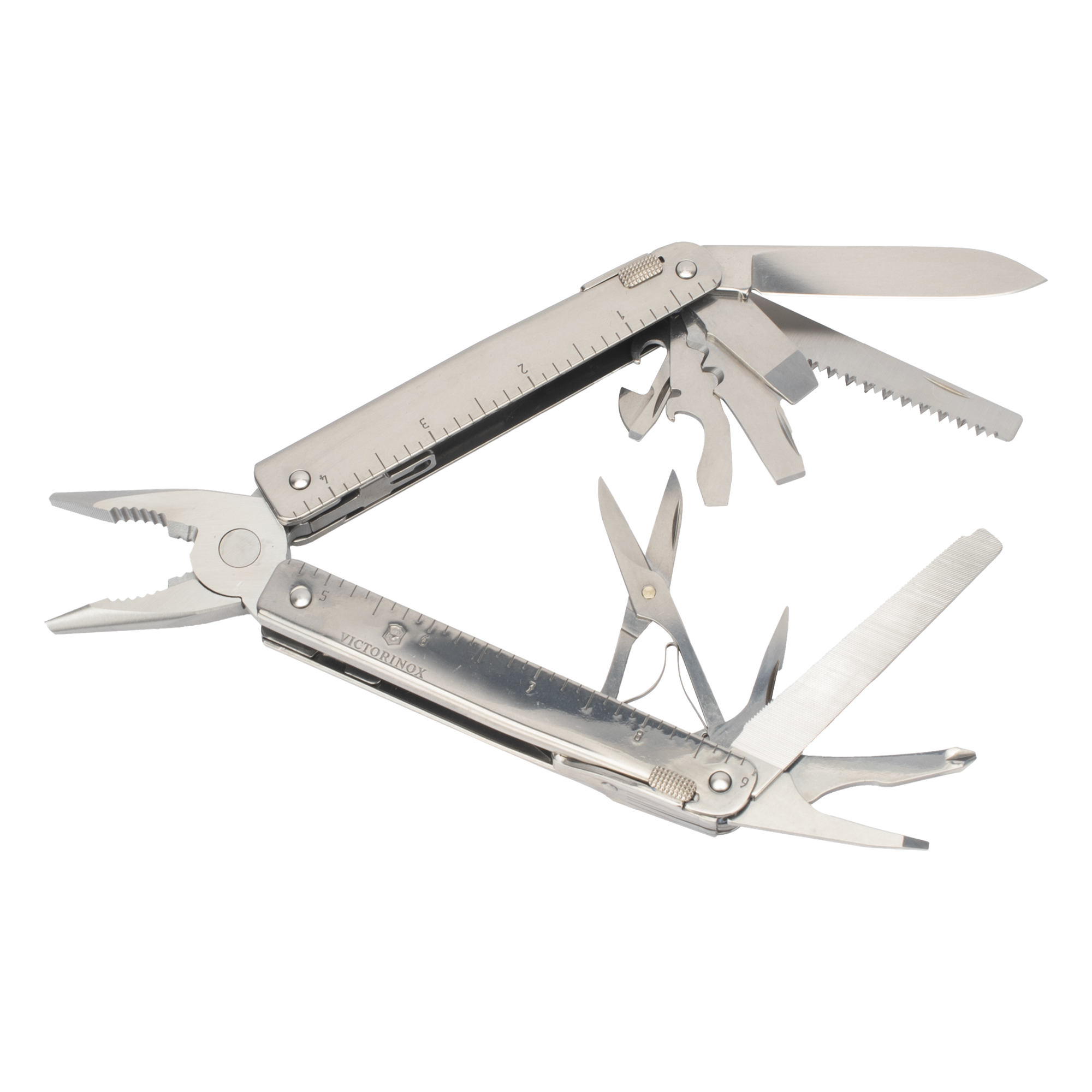 Multiherramienta / 37 Funciones / Alicate Punta Fina / Corte Alambre 40 HRC / 290 g / Funda Nailon — VICTORINOX · SKU 3.0338.N
