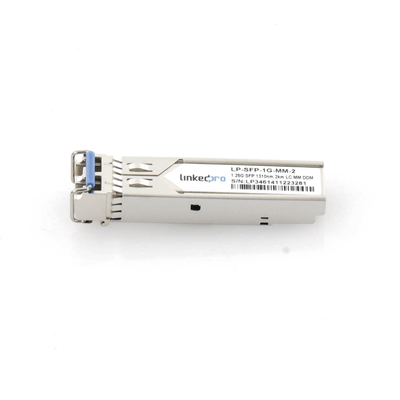 Transceptor Óptico SFP (Mini-Gbic) / Multimodo 1310 nm / 1.25 Gbps / 1000BASE-SX / Conectores LC/UPC Dúplex / DDM / Hasta 2 km 