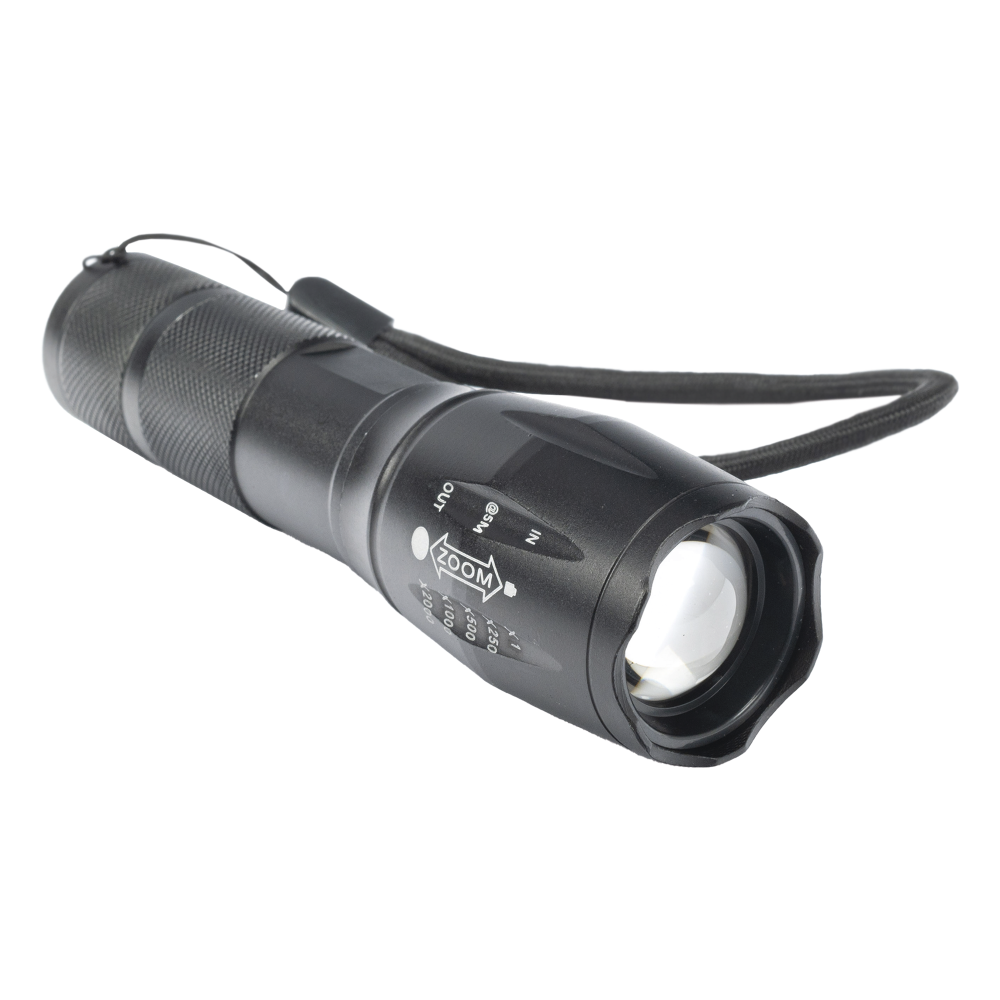 Linterna LED Táctica / 600 Lúmenes / IPX4 / Zoom Ajustable / Funcionamiento Dual 4.5V / 3.7V / Aluminio Ultraligero — EPCOM INDUSTRIAL SIGNALING · SKU XT61