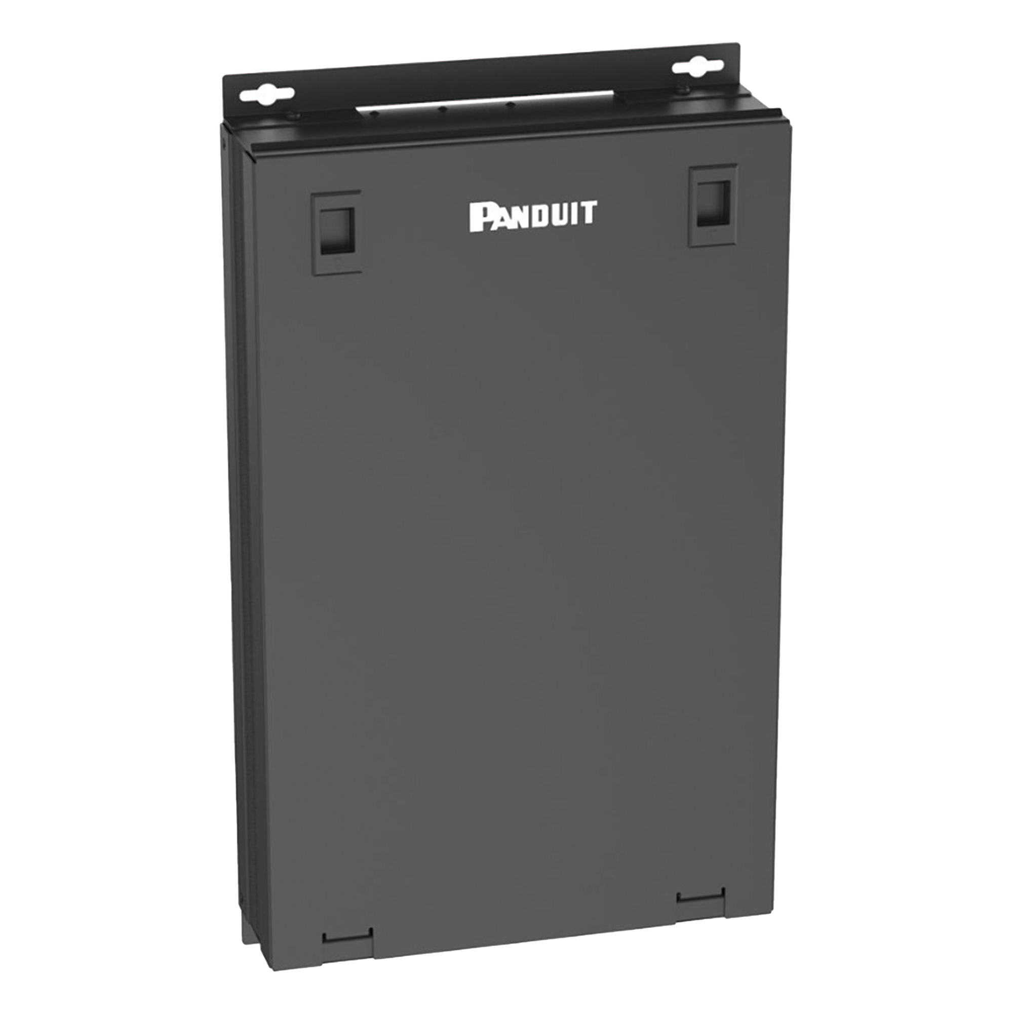 Caja de Consolidación / 48 Puertos / 2 UR / Acero / Montaje Piso-Pared-Techo / 12.1x3.75x19.35 in — PANDUIT · SKU CPB48BL