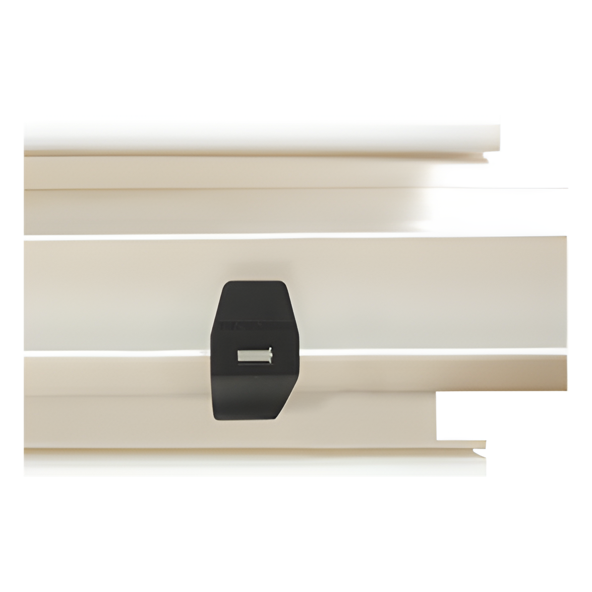 Clip sujetador para canaleta / Polietileno de baja densidad / Rango térmico -60°C a +90°C / Capacidad 40% EIA/TIA-569-A — THORSMAN · SKU TEK-100-CLIP