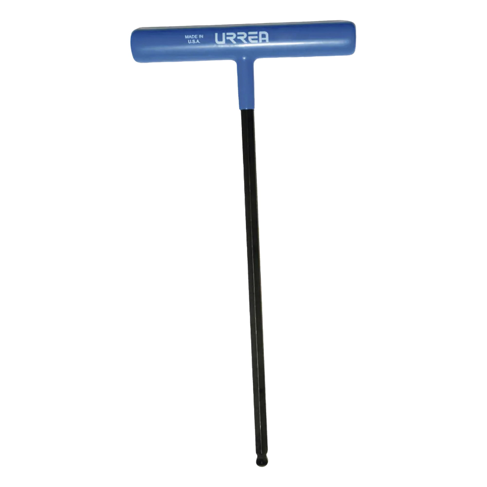 Llave Hexagonal Tipo T / Punta de Bola 8 mm / Longitud 9' (27.4 cm) / Mango Ergonómico Antideslizante / Acero — URREA · SKU SYS-465-20LBGP