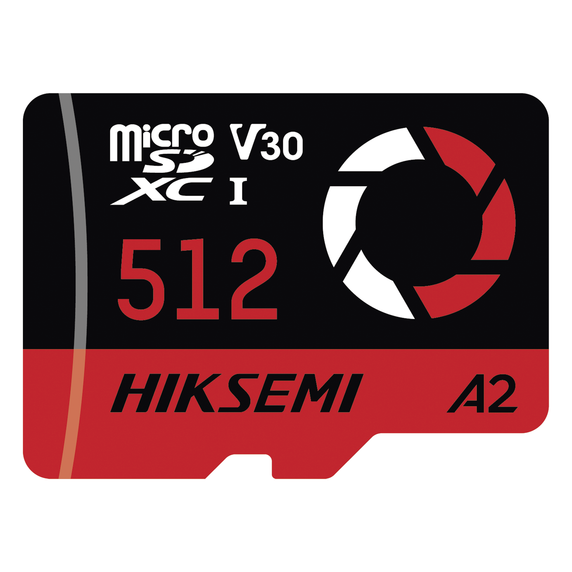 Memoria microSDXC / 512 GB / Lectura 180 MB/s / Escritura 150 MB/s / V30 U3 A2 / Resistencia -25°C a 85°C — HIKSEMI by HIKVISION · SKU HS-TF-E3/512G