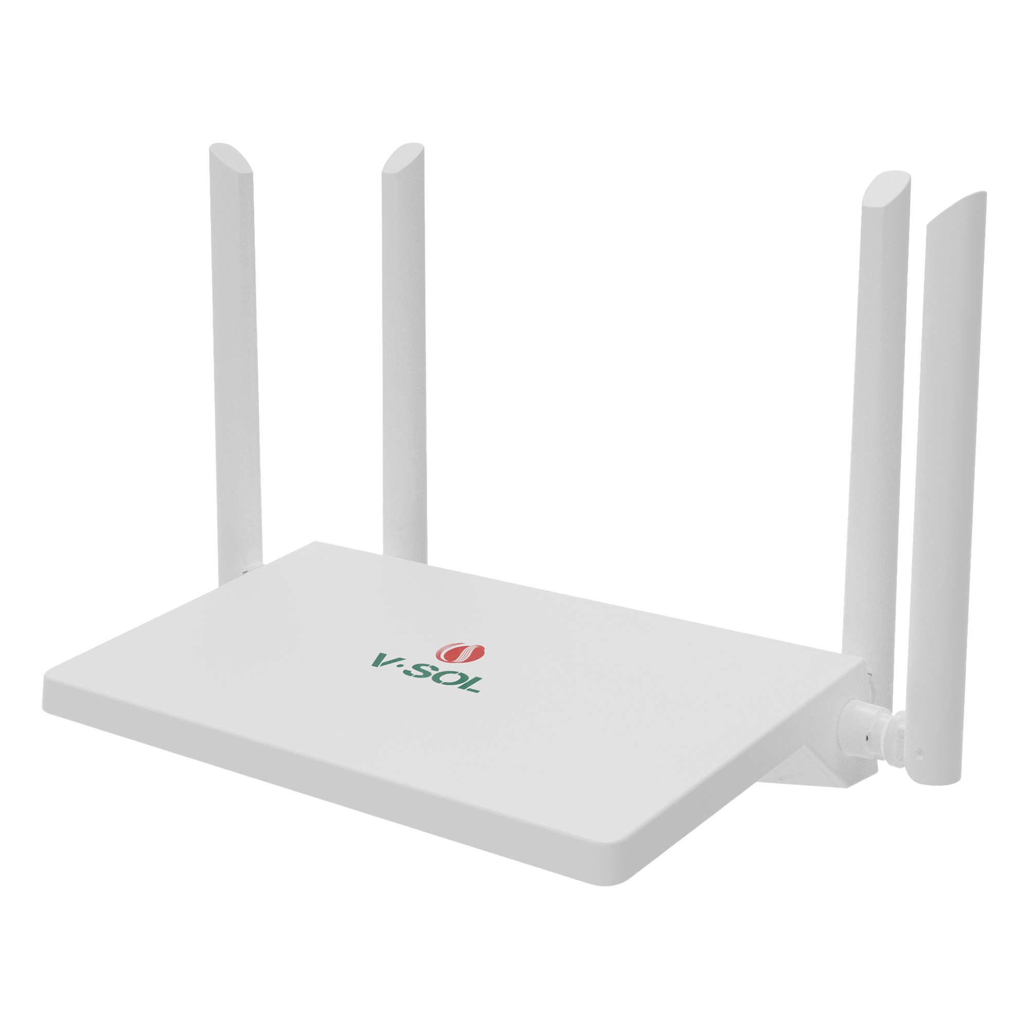 Router Wi-Fi 6 / AX3000 Dual Band / 4 Puertos Gigabit / MESH / Diseño Compacto / -30 a 60°C — V-SOL · SKU HG5013-4G