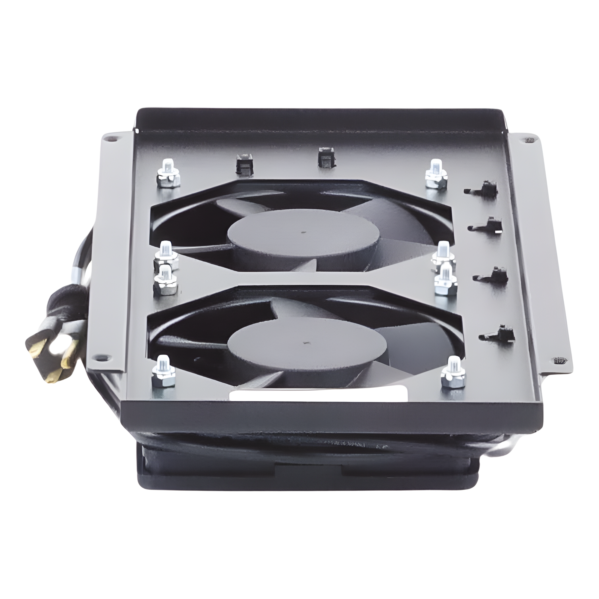 Kit de Ventiladores para Gabinete / 2 Unidades / 122 CFM Total / 120 Vca / Cable 2 m (6.6 ft) / Montaje Completo