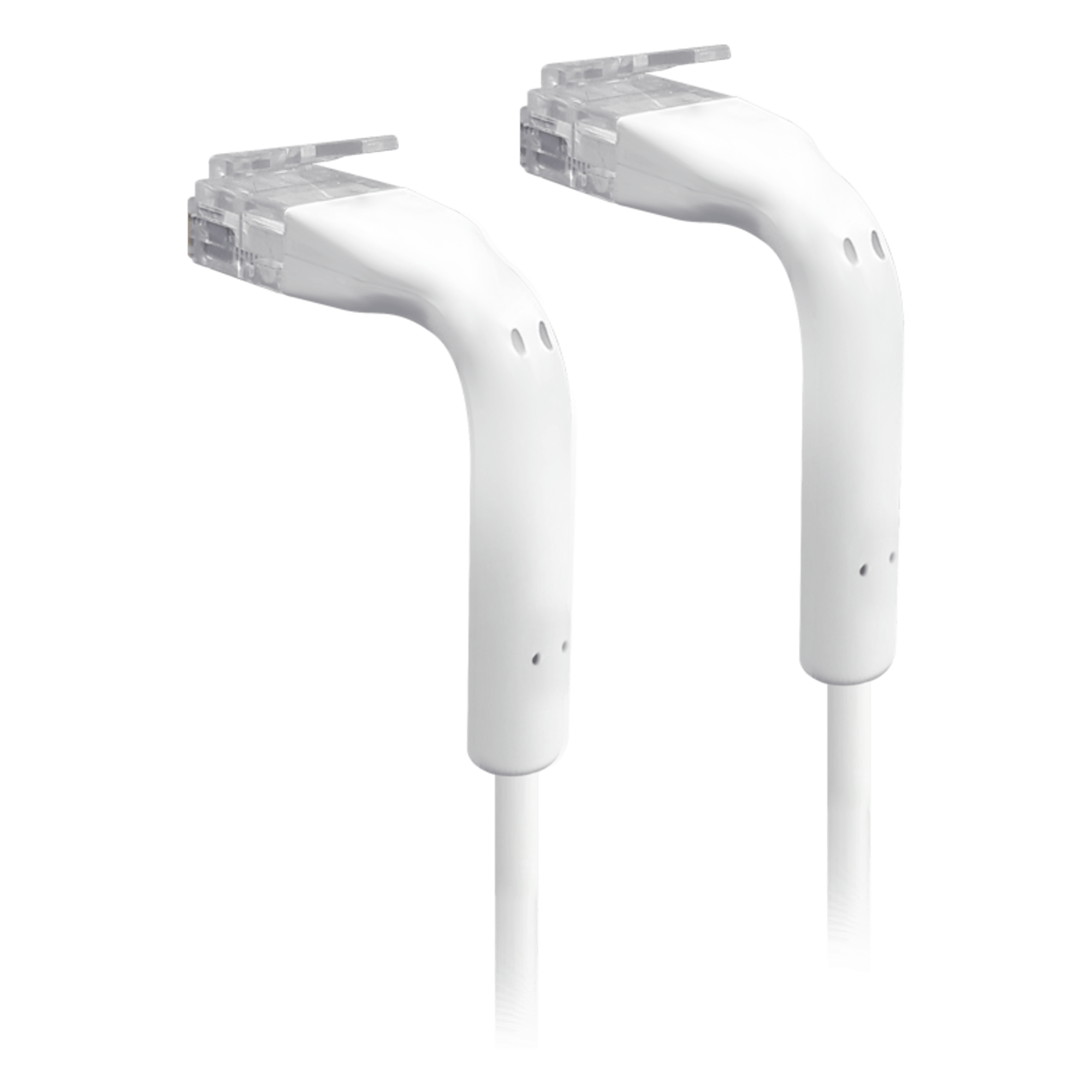 Cable Patch Cat6 / UTP / 30AWG / 0.3m (0.98ft) / TPE / Blanco / PoE+++ / GbE — UBIQUITI · SKU U-CABLE-PATCH-0.3M-RJ45