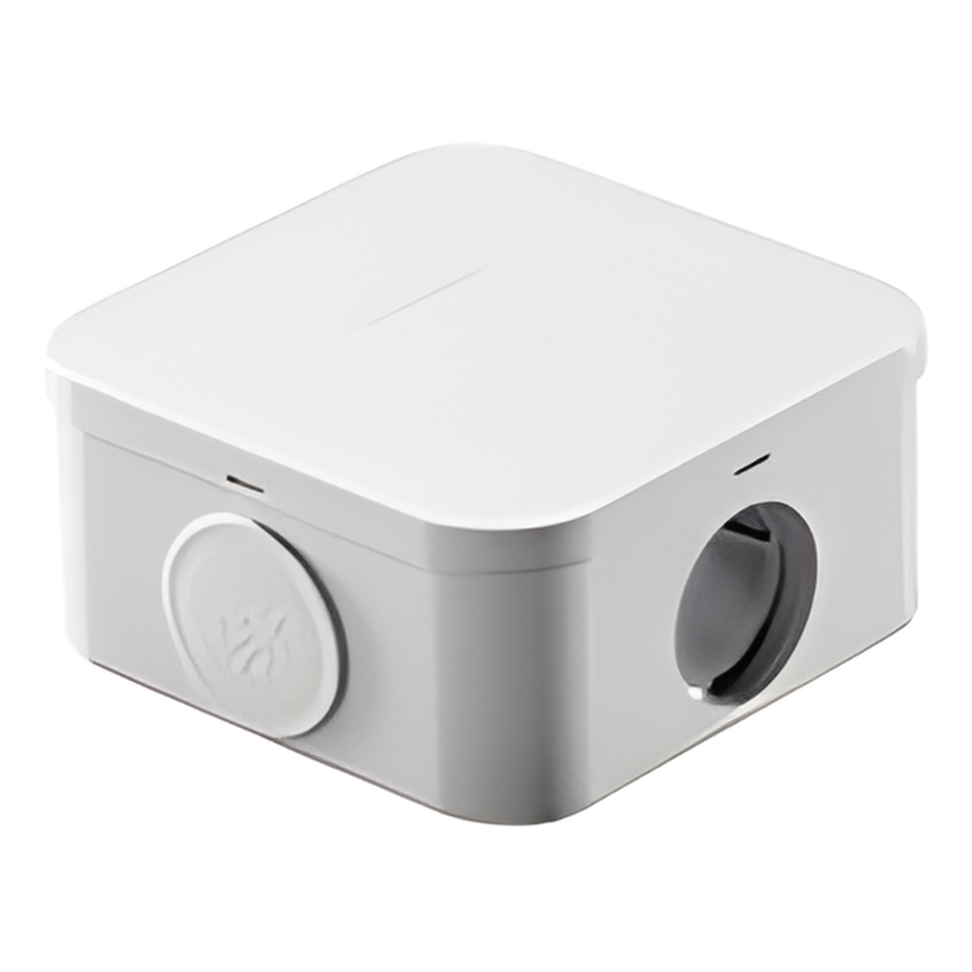 Caja de Derivación Estanca / PVC Auto-extinguible Libre de Halógenos / 4 Entradas / IP55 / 100x106x53 mm / Uso Exterior — GEWISS · SKU DX-45-004
