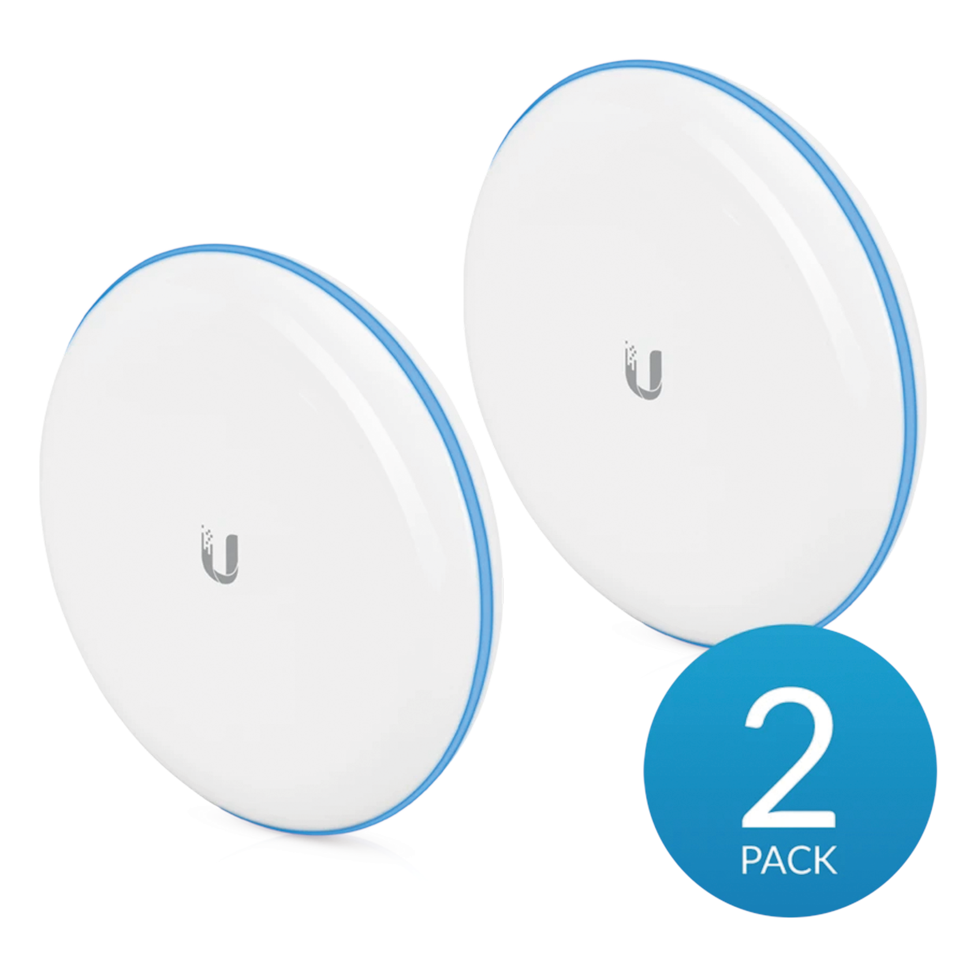 Kit Puente Edificio a Edificio / 1.7+ Gbps / 60 GHz + 5 GHz redundante / 500 m (1640 ft) / 17.2 dBi — UBIQUITI · SKU UBB