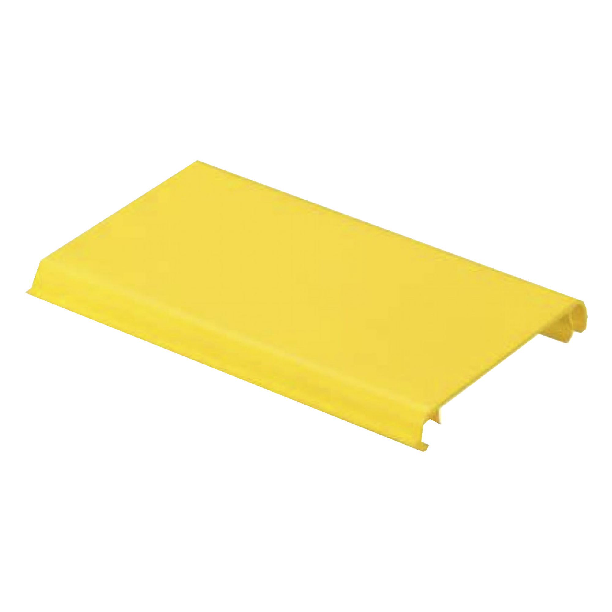 Tapa con Bisagra a Presión para Canaleta / Sistema 4x4 / PVC Rígido / Flamabilidad 94V-0 / 1.8 m (5.9 ft) / Amarillo — PANDUIT · SKU FRHC4YL6