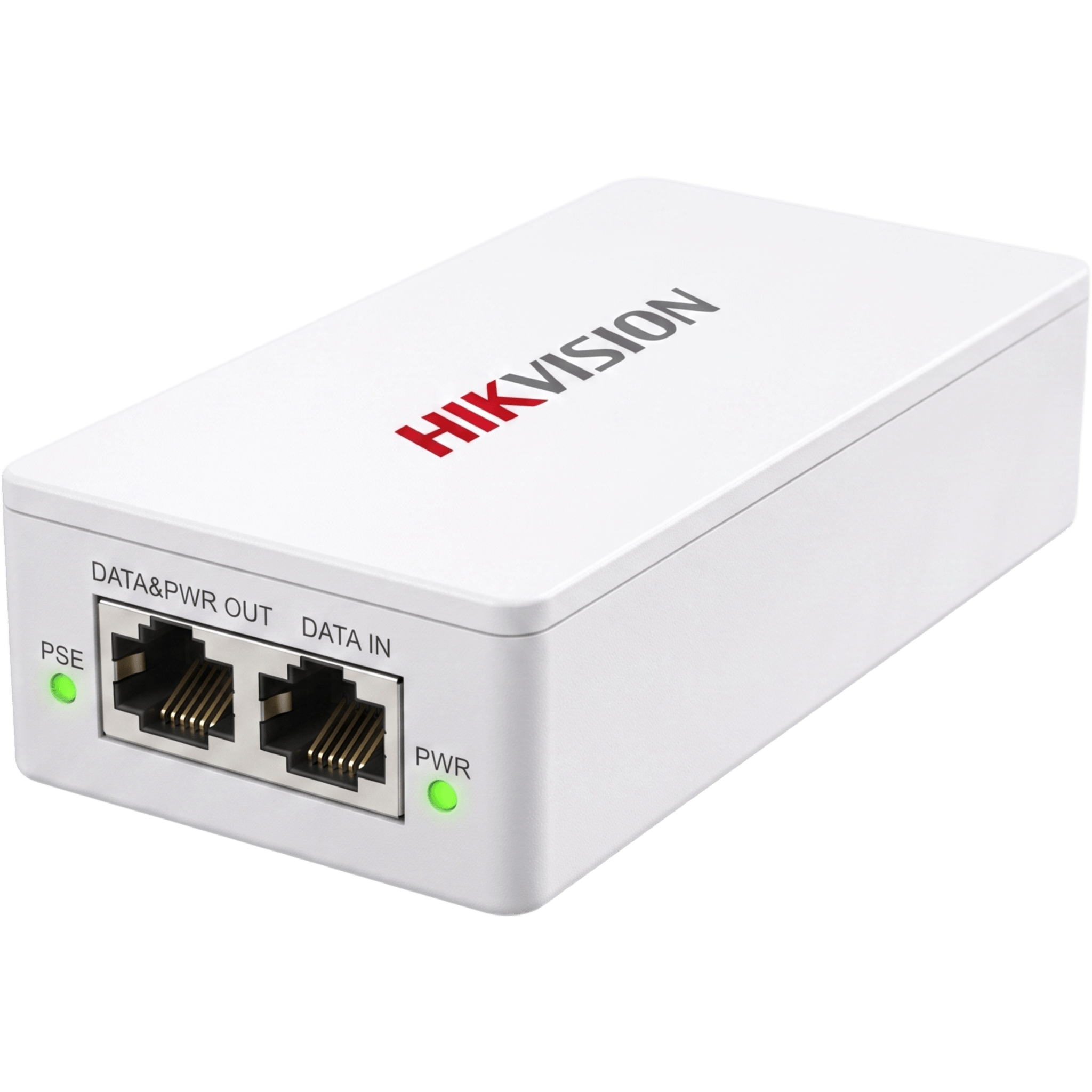 Inyector PoE Gigabit / 1 Puerto PoE 802.3af/at / 1 Puerto Uplink / Protección 6 kV / 30 W / Instalación Escritorio o Pared