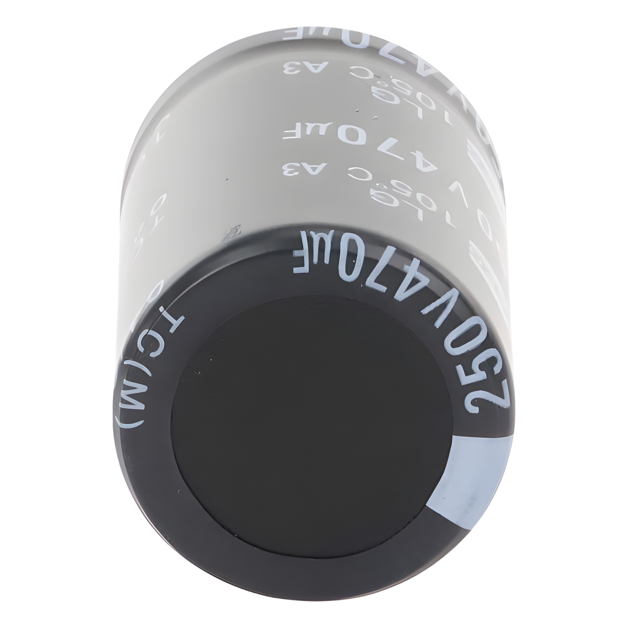 Capacitor Electrolítico de Aluminio / 470 µF / 250 VDC / 105 °C / 25 x 40 mm / Radial
