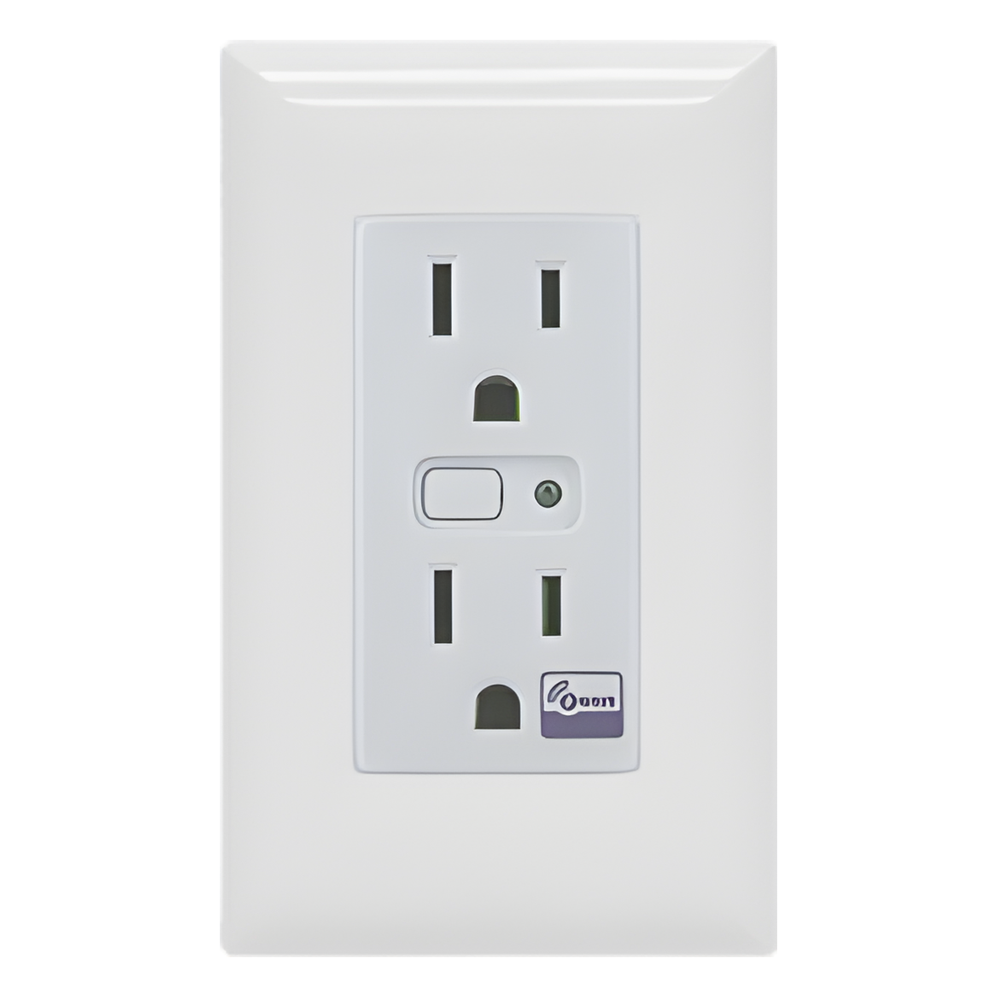 Tomacorriente Inteligente Z-Wave / 120 VCA 60 Hz / Carga 1800W Resistiva / Alcance 20.5 m (67.3 ft) / Empotrable Interior — JASCO · SKU 14315