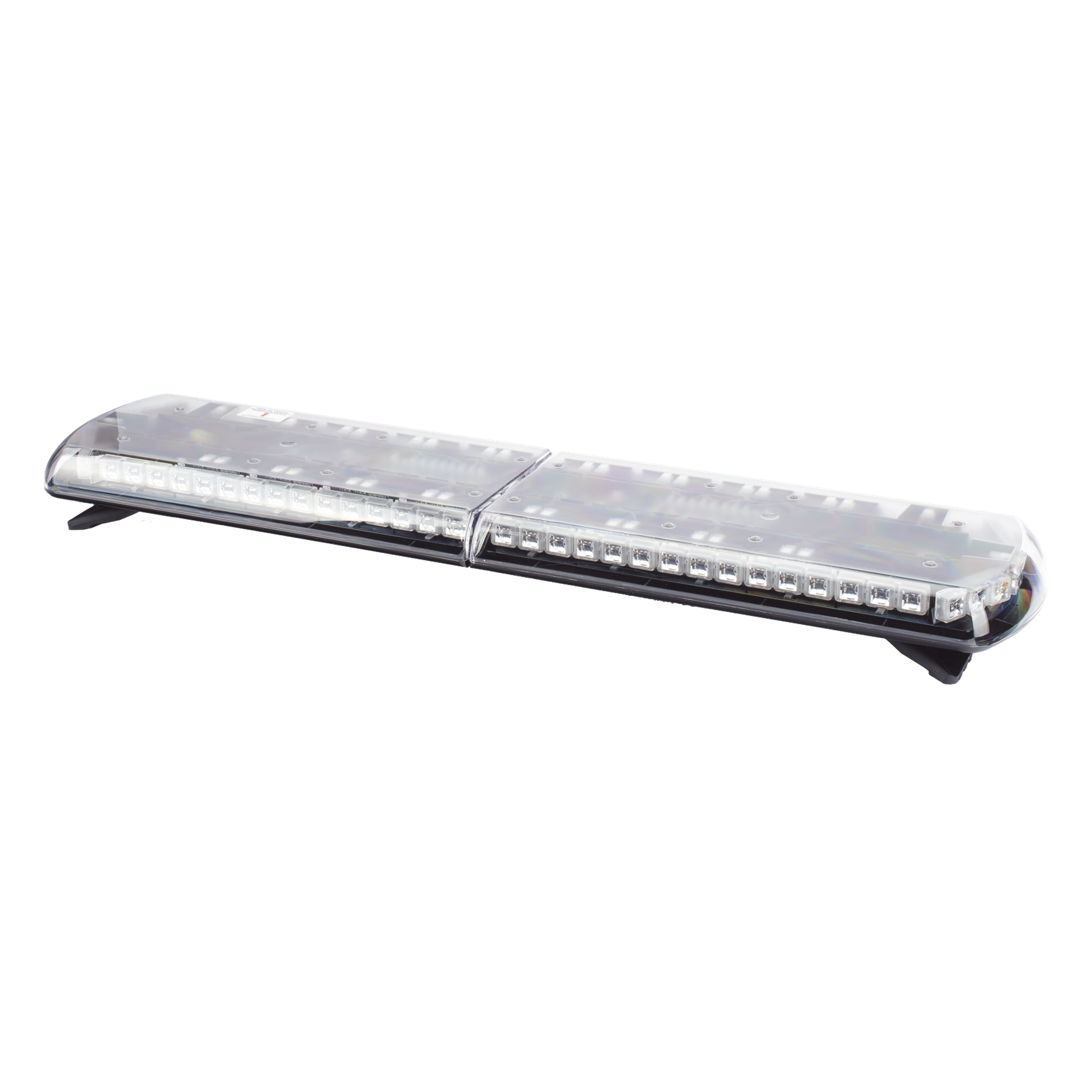 Barra de Luces LED / 130 LEDs / Dual Color Frontal Rojo/Azul/Blanco / Trasero Rojo/Azul/Ámbar / 48" (121.9 cm) / 48 Patrones de Destello / -30 a 50 °C — ECCO · SKU 1252458ED