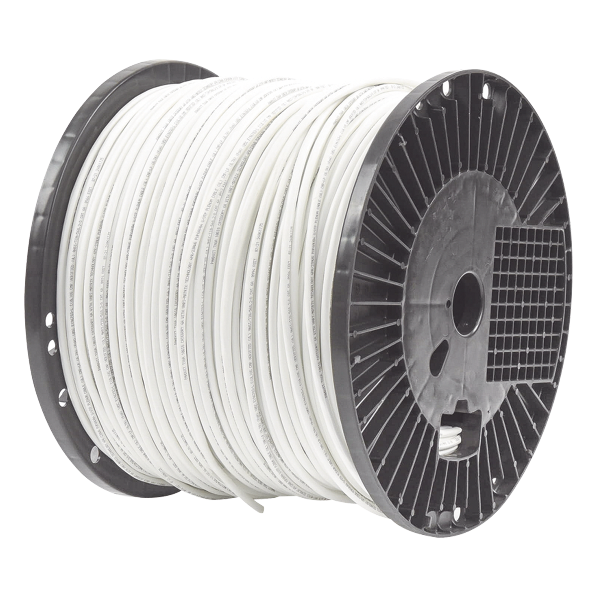Bobina de Cable UTP Cat6A / 23 AWG / CMR Riser / 305 m (1000 pies) / Vari-MaTriX HD / 650 MHz / 10GBASE-T — PANDUIT · SKU PUR6AHD04WH-G