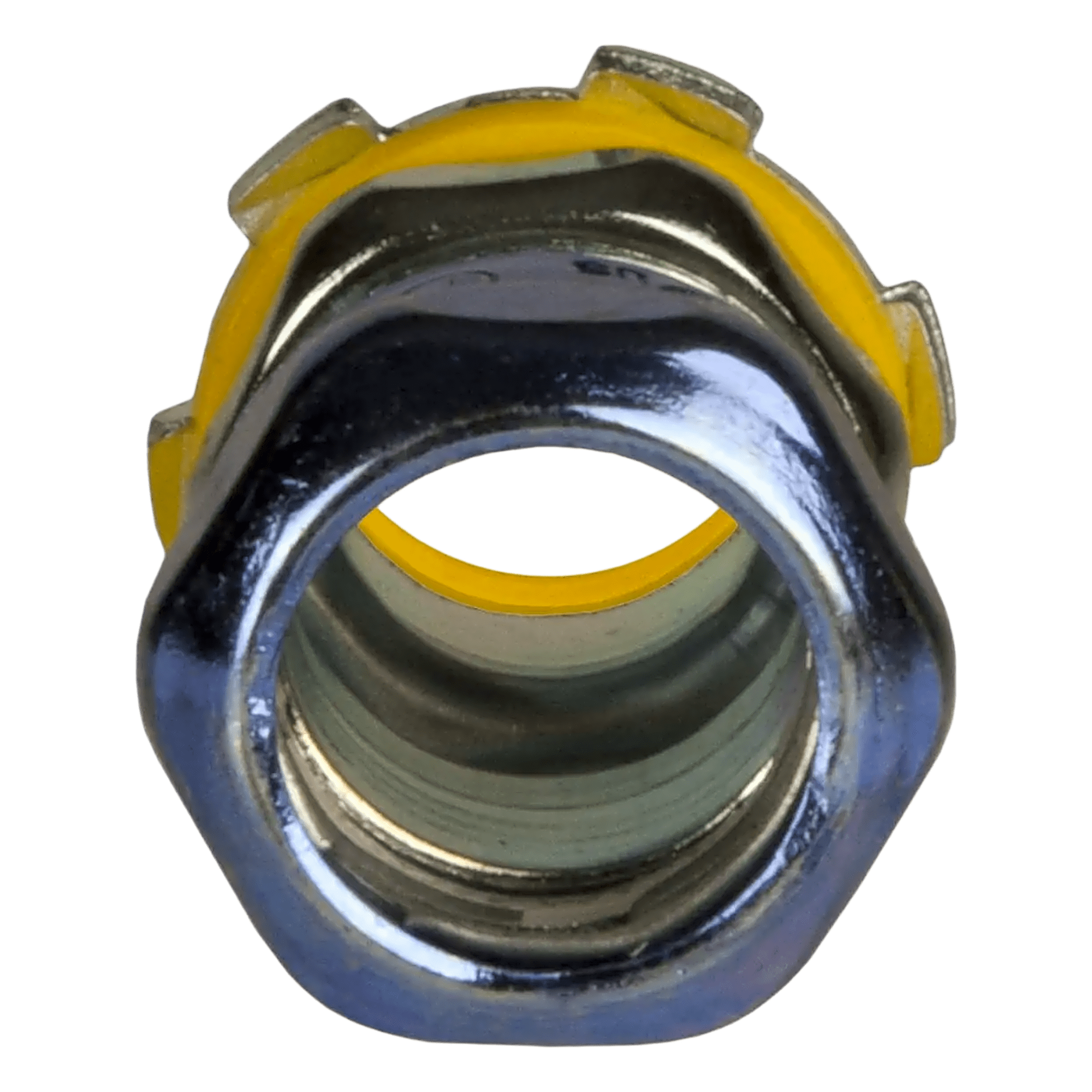 Conector de Compresión Hermético / Pared Delgada / Acero Galvanizado / 1 1/4 in / 1.89 in x 3.307 in (48 mm x 83.99 mm) — RACO · SKU HUB-2915-RT