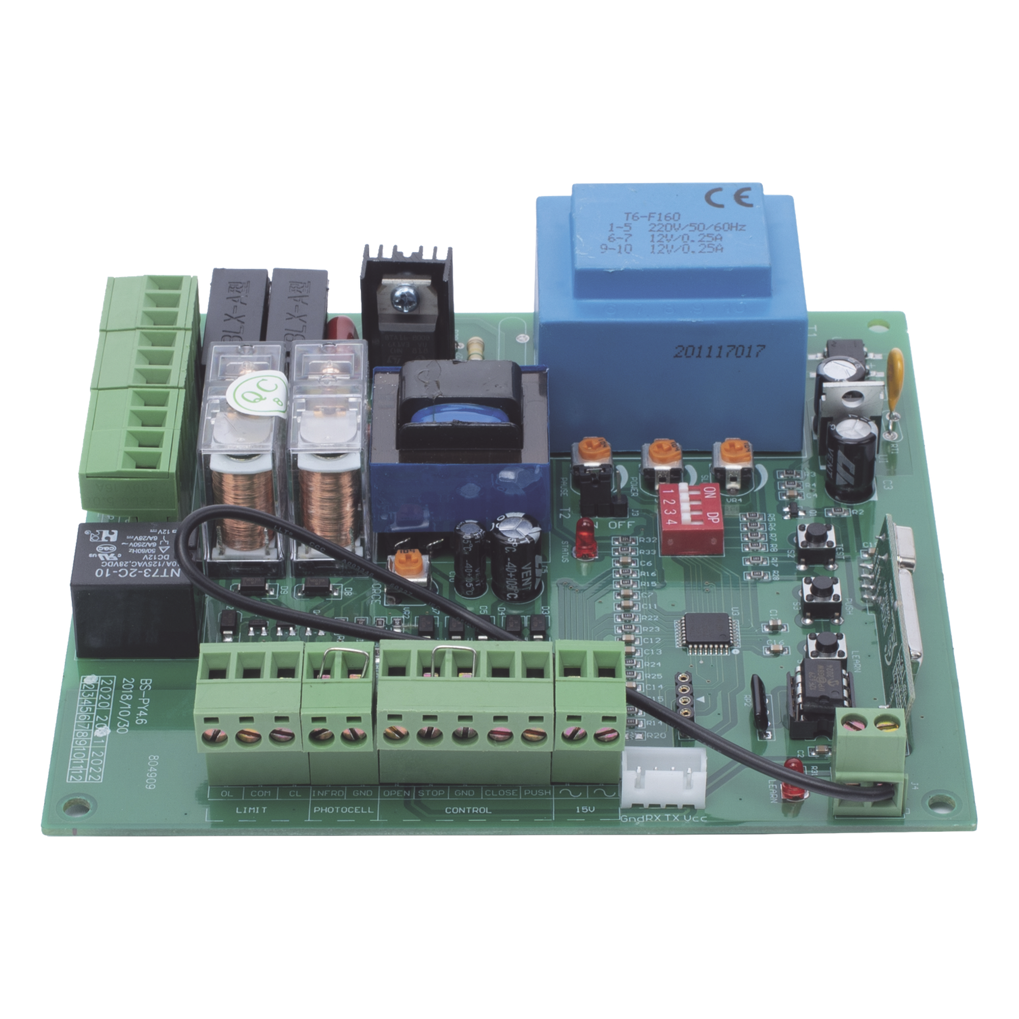 Tarjeta Electrónica de Control / Motor de Barrera Vehicular / Protección contra Sobrecargas / Diseño Compacto / Operación en Condiciones Extremas — ACCESSPRO · SKU XBS-SZ2000-PCB