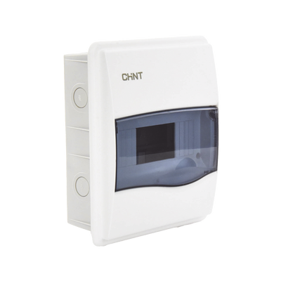 Caja de distribución para empotrar, IP40, 08 módulos (SKU: 8101006)