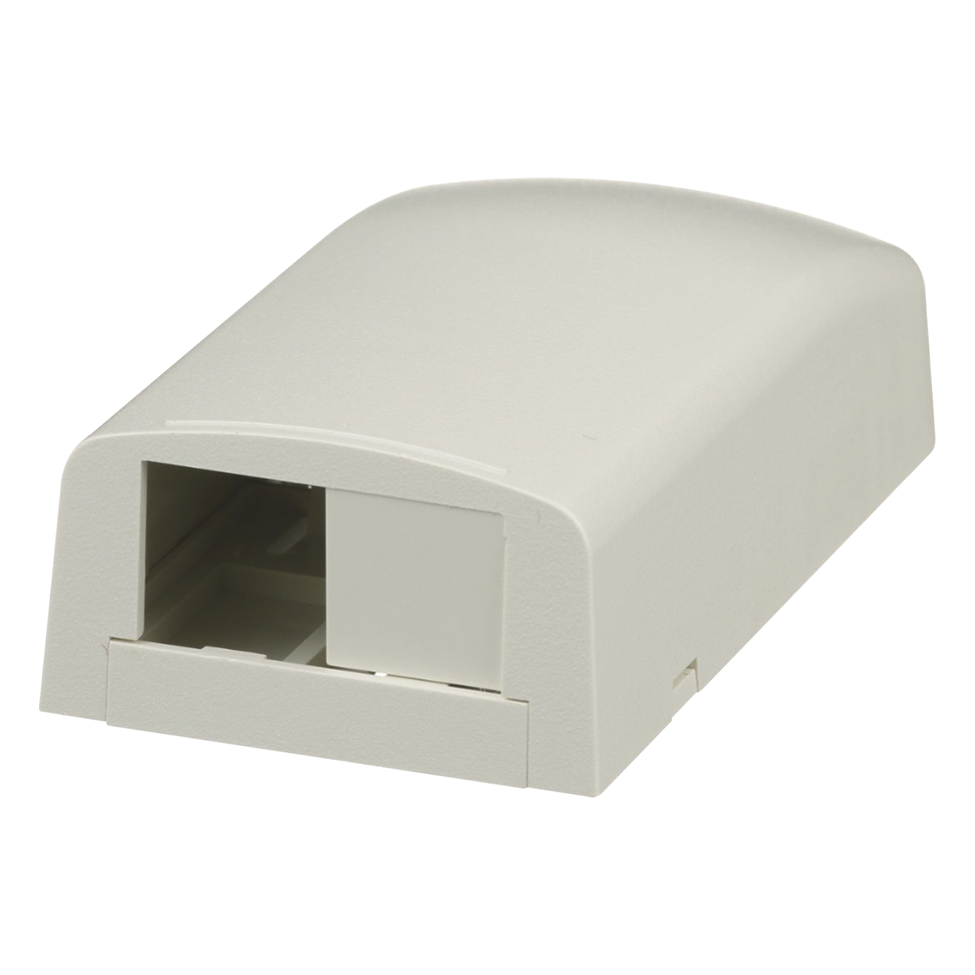 Caja de Montaje en Superficie / 2 Módulos Mini-Com / ABS / 49.5 x 27 x 92.7 mm / Blanco Mate — PANDUIT · SKU CBX2IW-AY