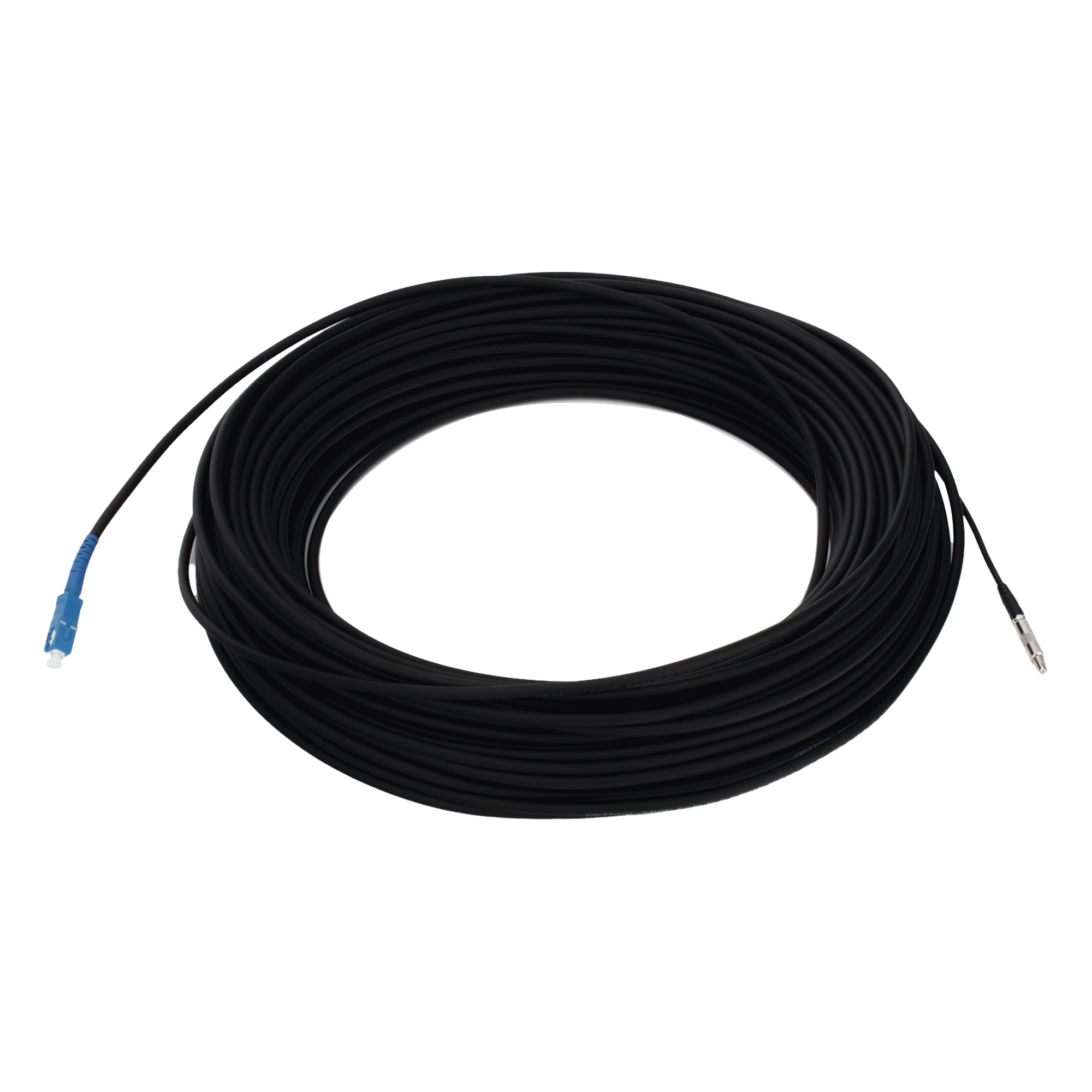 Cable de Fibra Óptica Drop / G.657A2 / Monomodo Simplex / 100 m (328.08 pies) / SC/UPC-SC/UPC / LS0H / Interior-Exterior — LINKEDPRO BY EPCOM · SKU LP-100-SCU