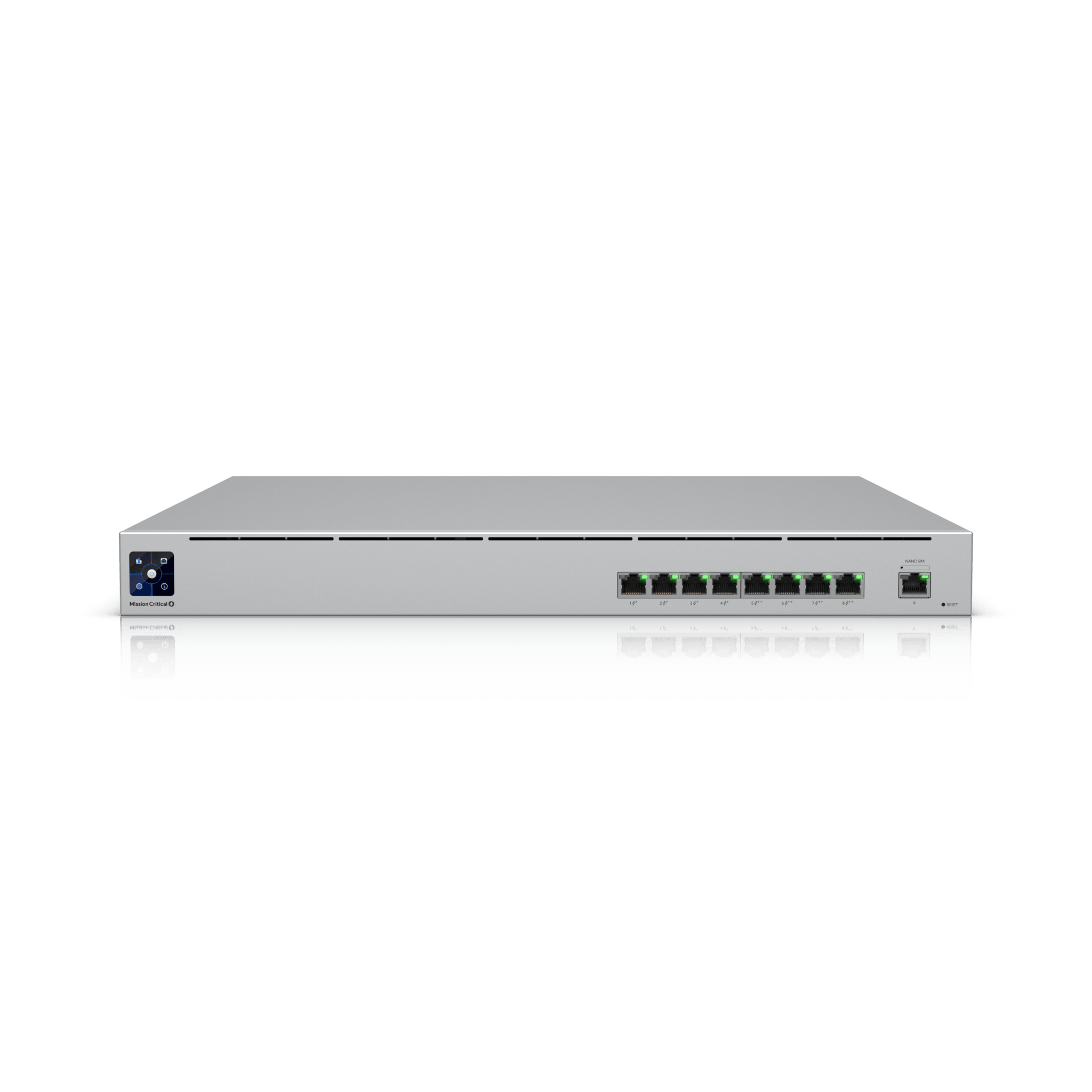 USW Mission Critical – Switch PoE con Batería Integrada de 368 Wh para Alimentación Ininterrumpida de hasta 8 Dispositivos con 120 W PoE Total Disponible