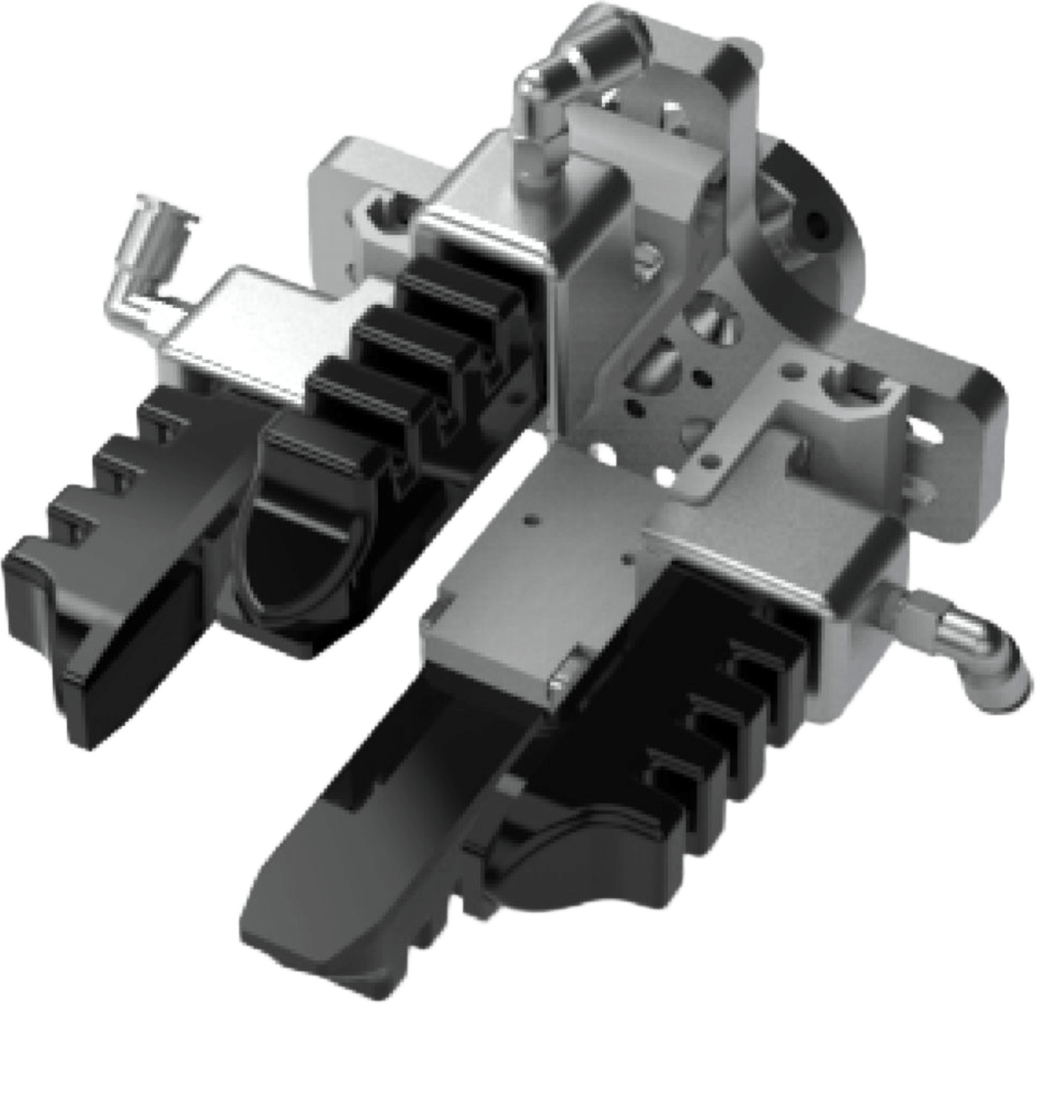Kit de Gripper Blando de 2 3 o 4 Falangetas/ Compatible con MG400