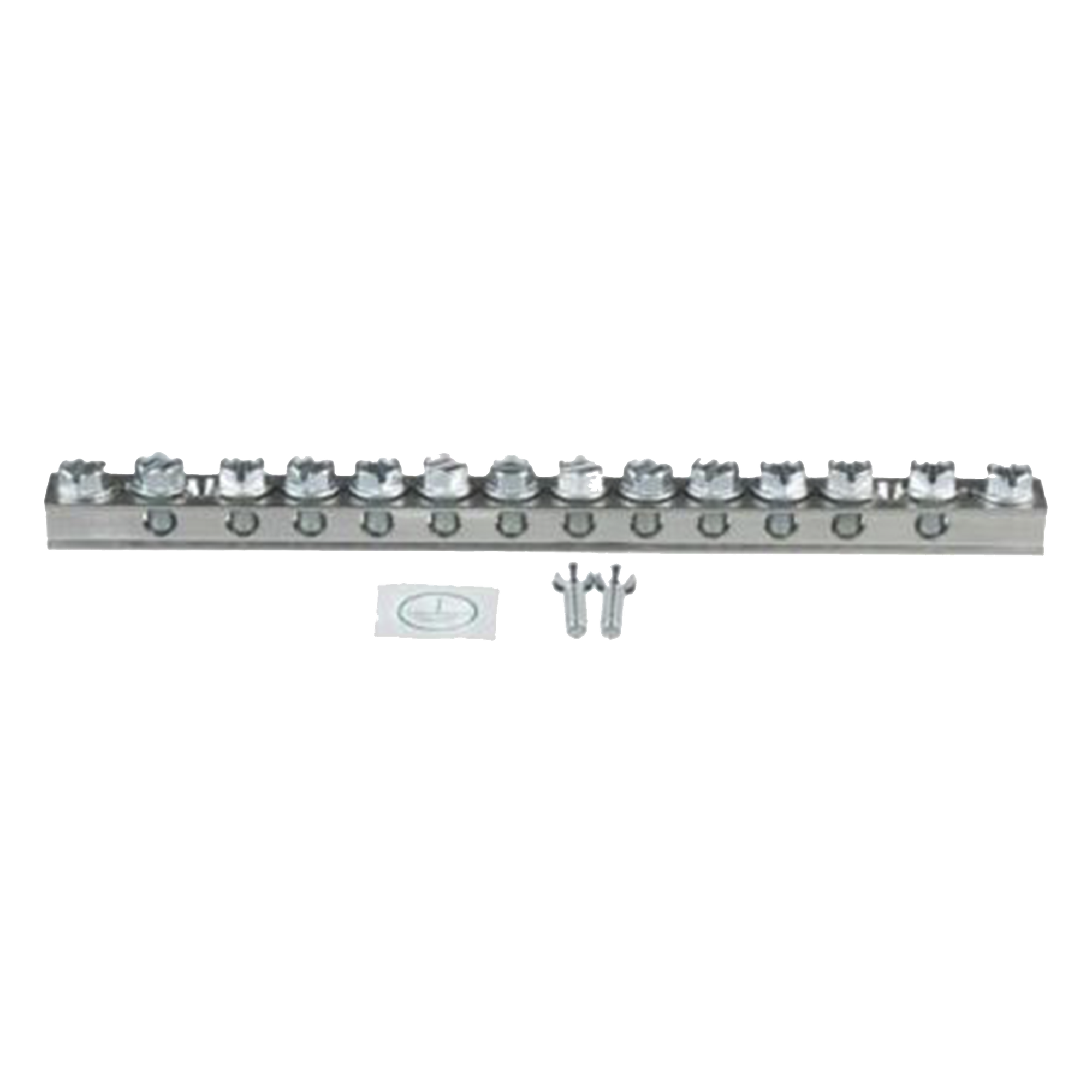 Barra de Conexión a Tierra / Cobre Electrolítico 99.9% / 12 Orificios / Calibre 14 AWG a 2/0 AWG / UL 467 / CSA 22.2 — PANDUIT · SKU UGB20-414-12