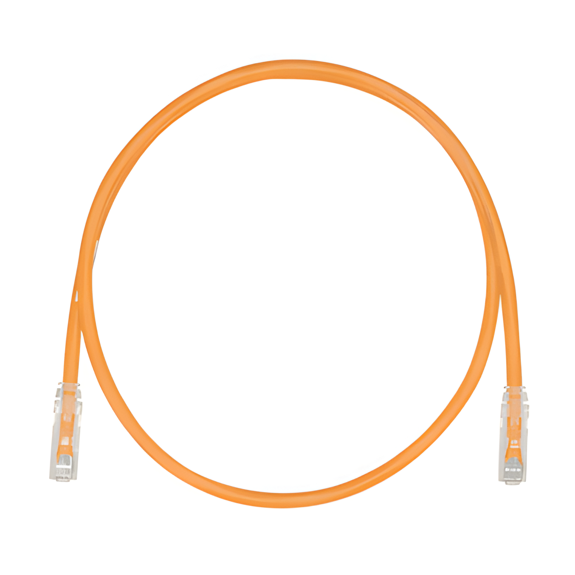 Cable de Parcheo UTP / Cat6 / 28AWG / 20 cm (0.66 ft) / LSZH-CM / Naranja — PANDUIT · SKU UTP28SP0.2MOR