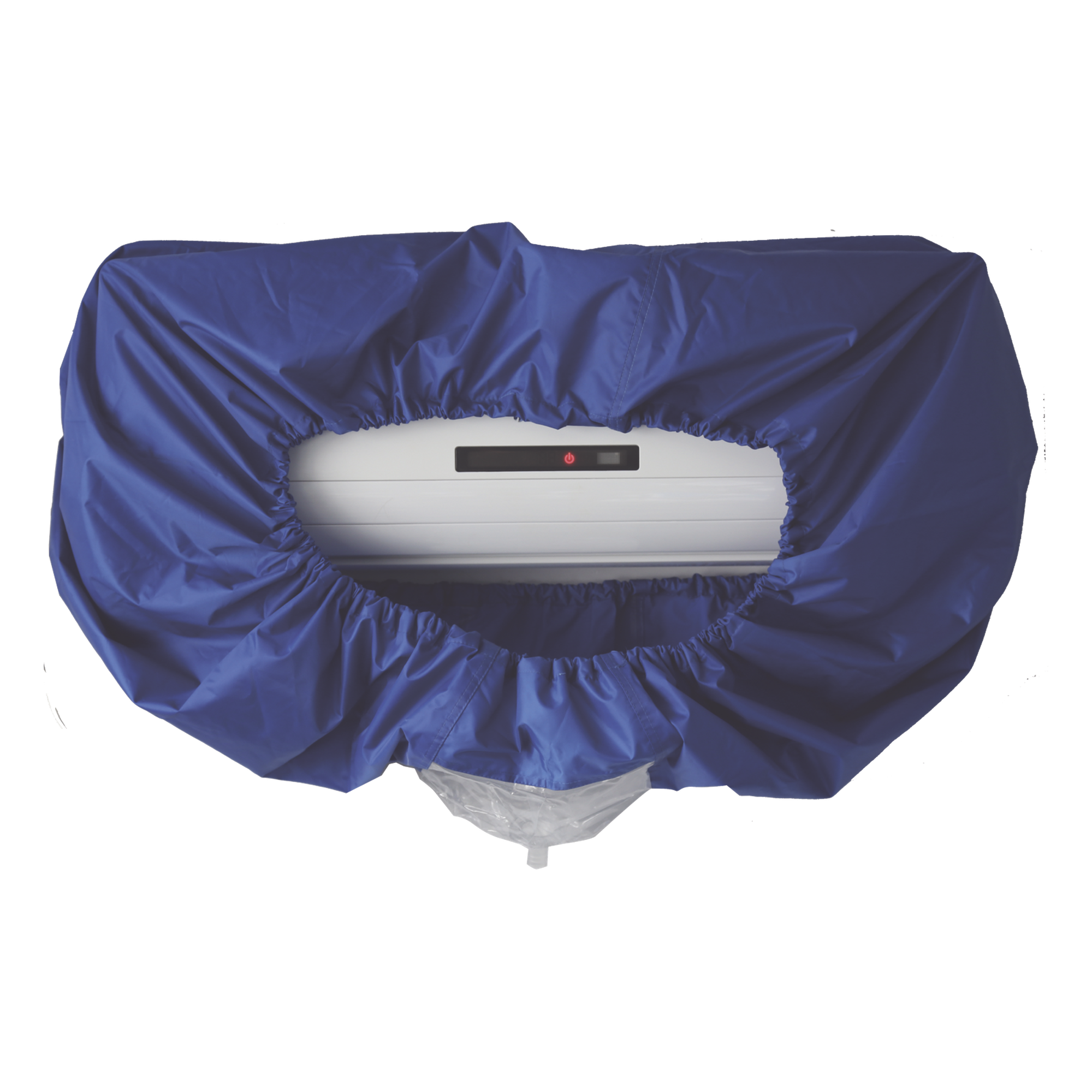 Cubierta Protectora para Aire Acondicionado Exterior / Material PU Impermeable / Circunferencia 3.2 m (10.5 ft) / Drenaje Externo / Correa Elástica de Seguridad / Peso 0.57 kg — EPCOM · SKU CV-2M