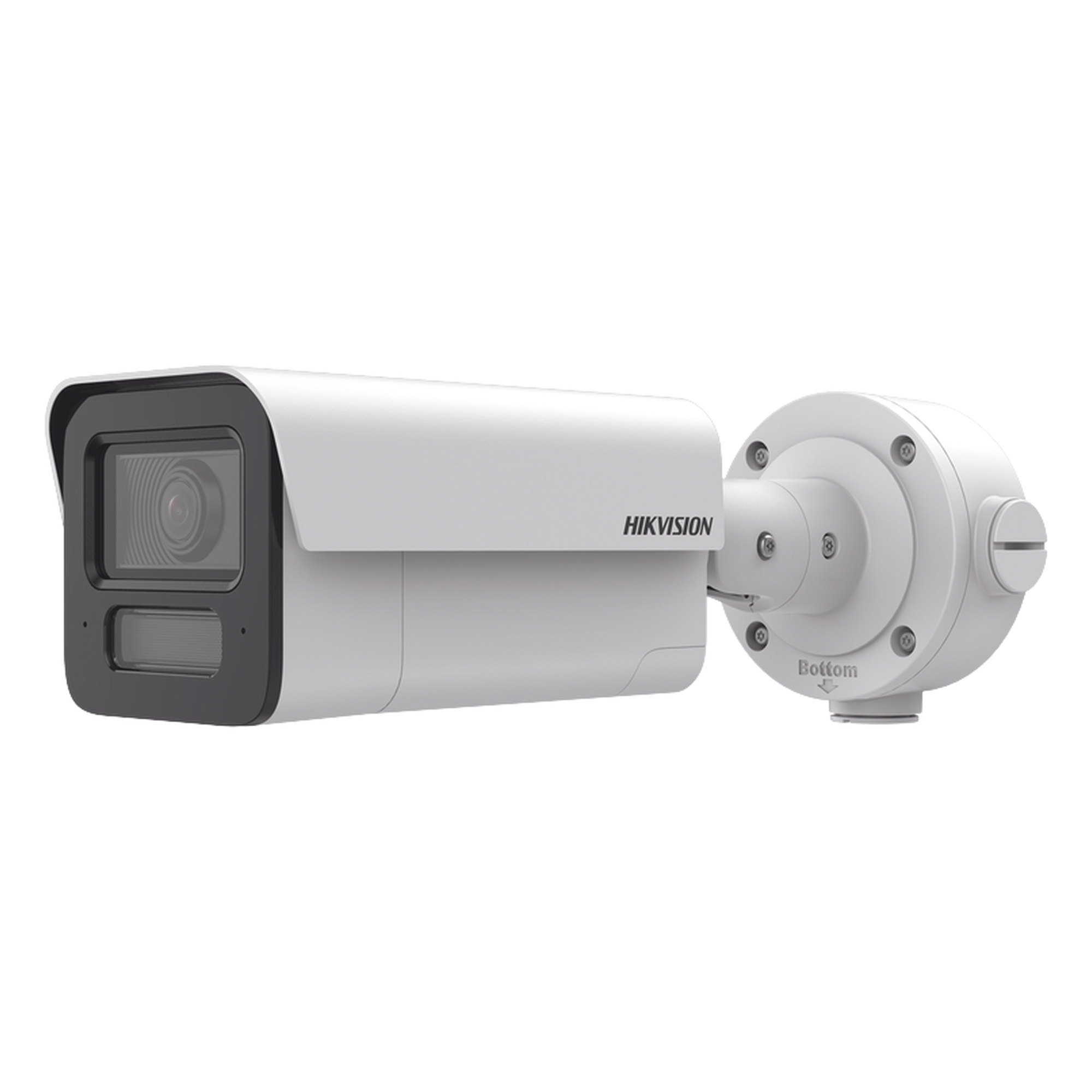 Cámara Bala IP / 4 Megapixel / Lente 4 mm / IR EXIR 80 m (262.5 ft) / Analíticos IA 80 m (262.5 ft) / Audio Bidireccional / IP67 / IK10 / WDR 120 dB — HIKVISION · SKU IDS-2CD5T47G2/V-XS(4MM)