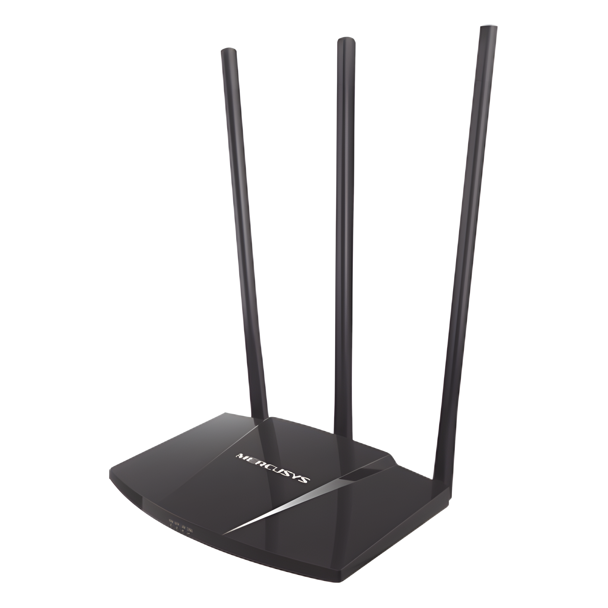 Router Inalámbrico N / 300 Mbps / 3 Antenas 7 dBi / 1 Puerto WAN 10/100 / 3 Puertos LAN 10/100 / Chip PA 2x Potencia — Mercusys · SKU MW330HP