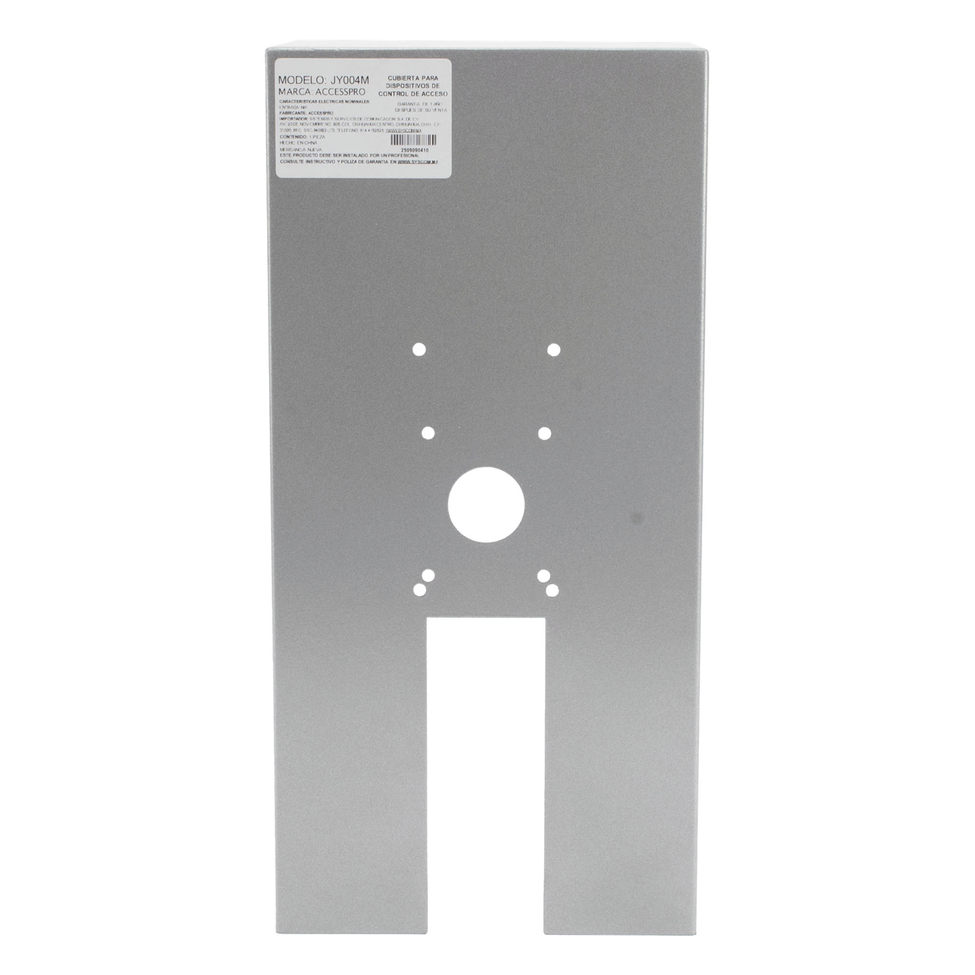 Carcasa Protectora de Metal / 312 × 150 × 129 mm / Control de Acceso y Reconocimiento Facial / -50 °C a 60 °C / Humedad 5% a 95%