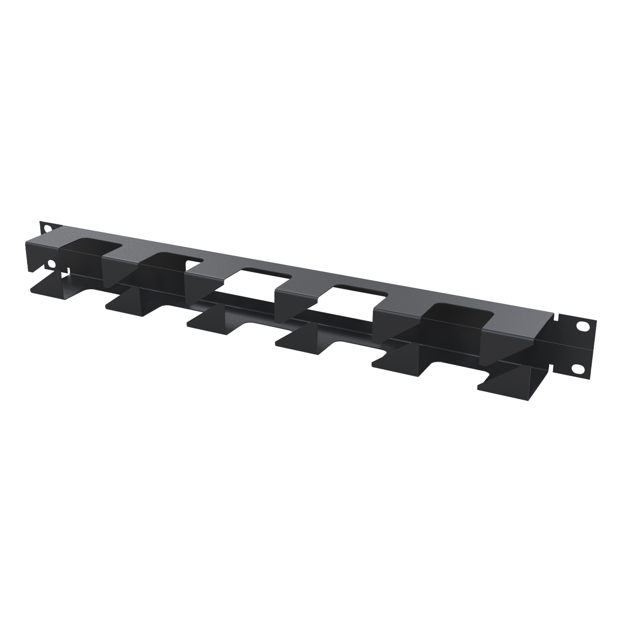 Organizador de Cables Horizontal / 19" / 1U / Acero / Capacidad 22 Cables Cat 5e — LINKEDPRO BY EPCOM · SKU LP-CM-01M