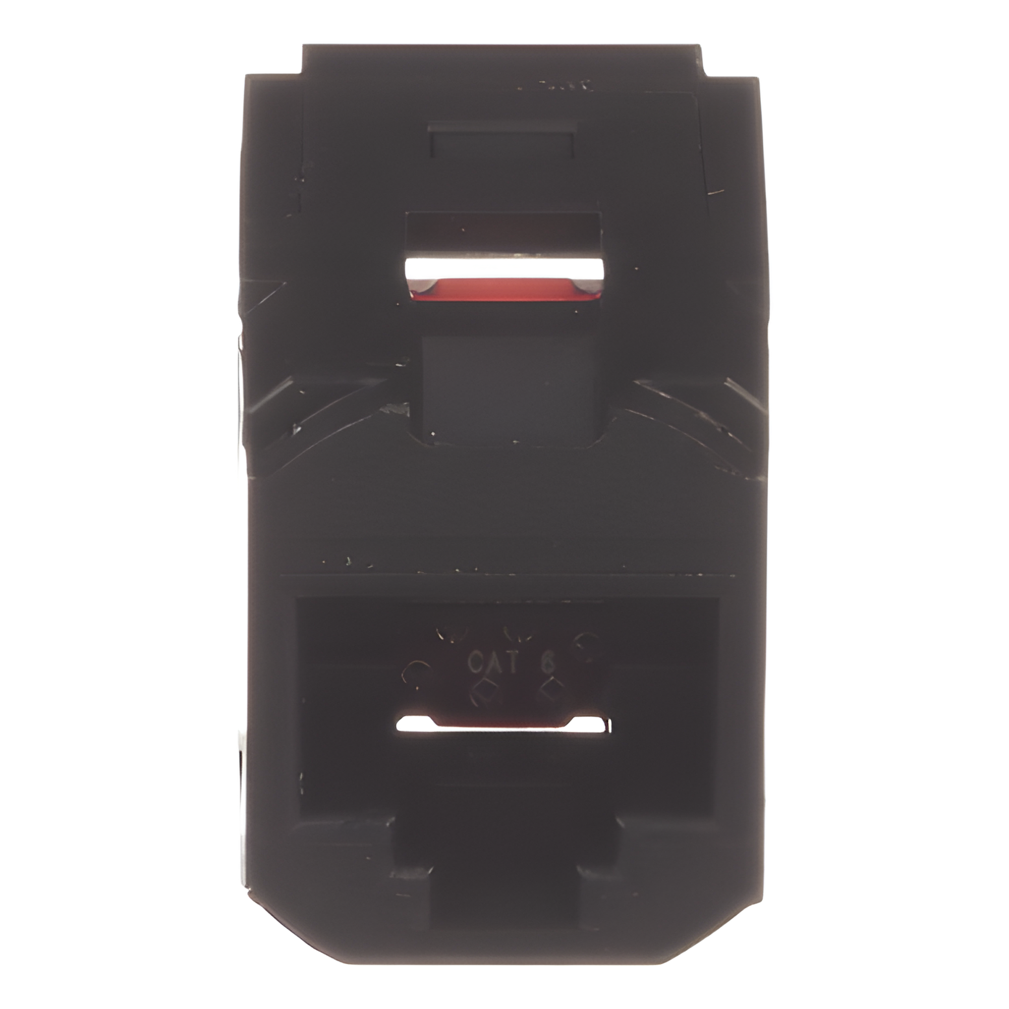 Módulo Acoplador RJ45 / Categoría 6 / Mini-Com / Contactos Chapados en Oro 50 µin / HDBaseT 100 W / -10°C a 65°C