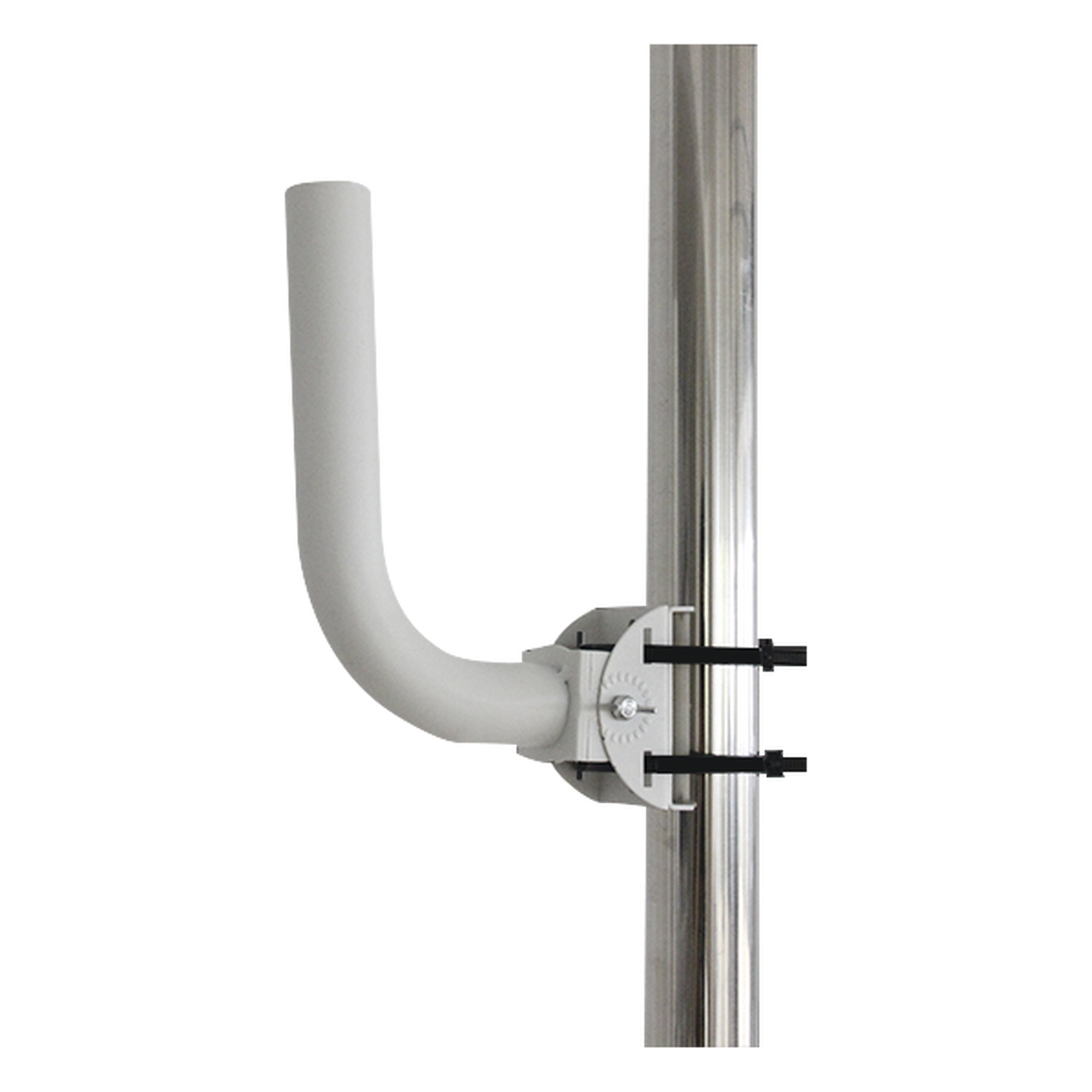 Montaje de Brazo Universal / Ajuste de Azimut 0 a 120° / Acero con Recubrimiento en Polvo / Diámetro 35 mm / Peso 1.2 kg / Compatible con Múltiples Marcas