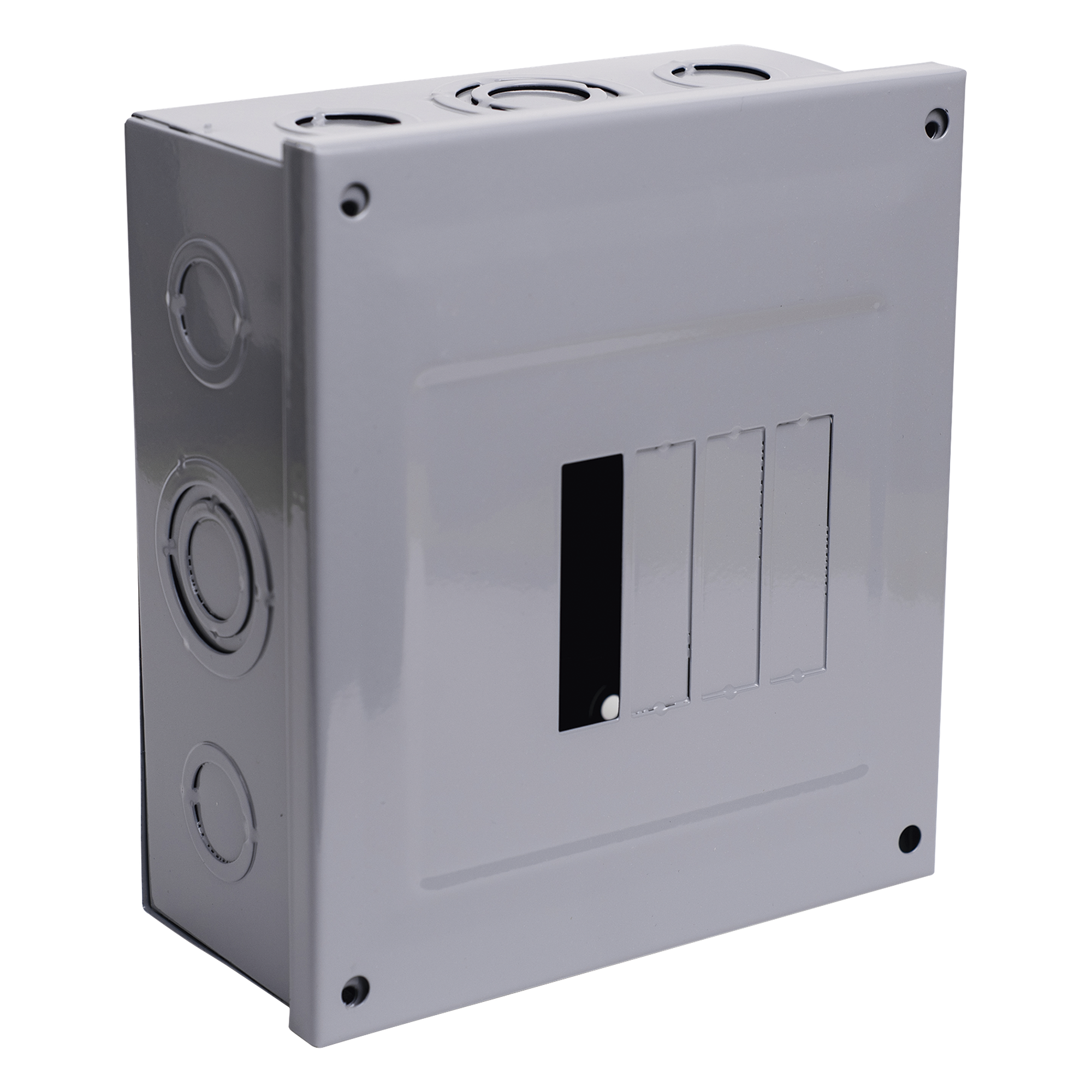 Centro de Carga para Sobreponer / 4 Polos / 100 A / 120/240 V AC / 1 Fase 3 Hilos / 10 kA / 6.5 x 7.3 x 3.0 in — CHINT · SKU C2Q04S