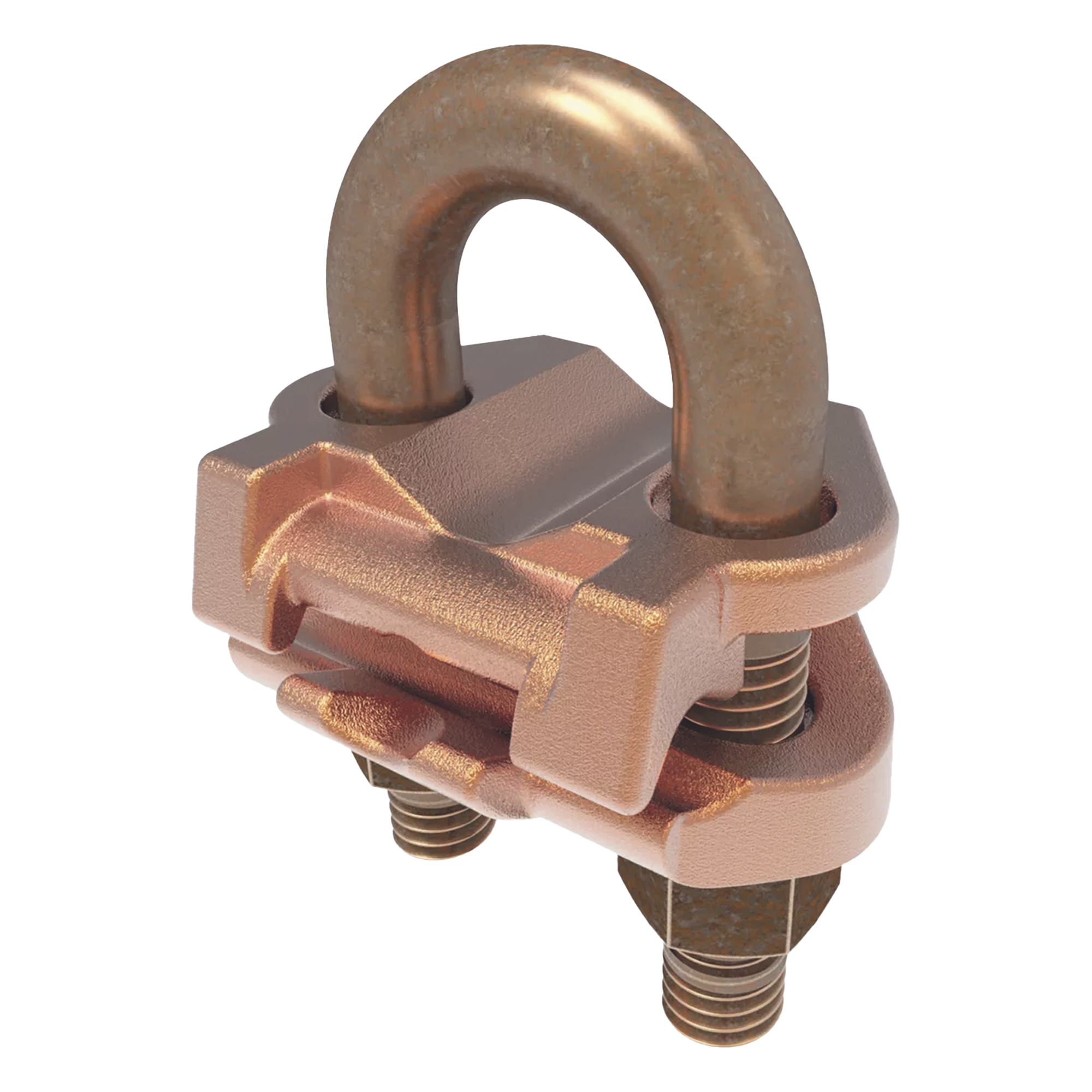 Conector Mecánico para Cable / 1/0 AWG a 250 KCMIL / Paralelo o 90° / Tubo 3/8" o Varilla 5/8" - 3/4" / Torque 240 lb-in / UL467 — HUBBELL BURNDY · SKU HUB-GAR-6429